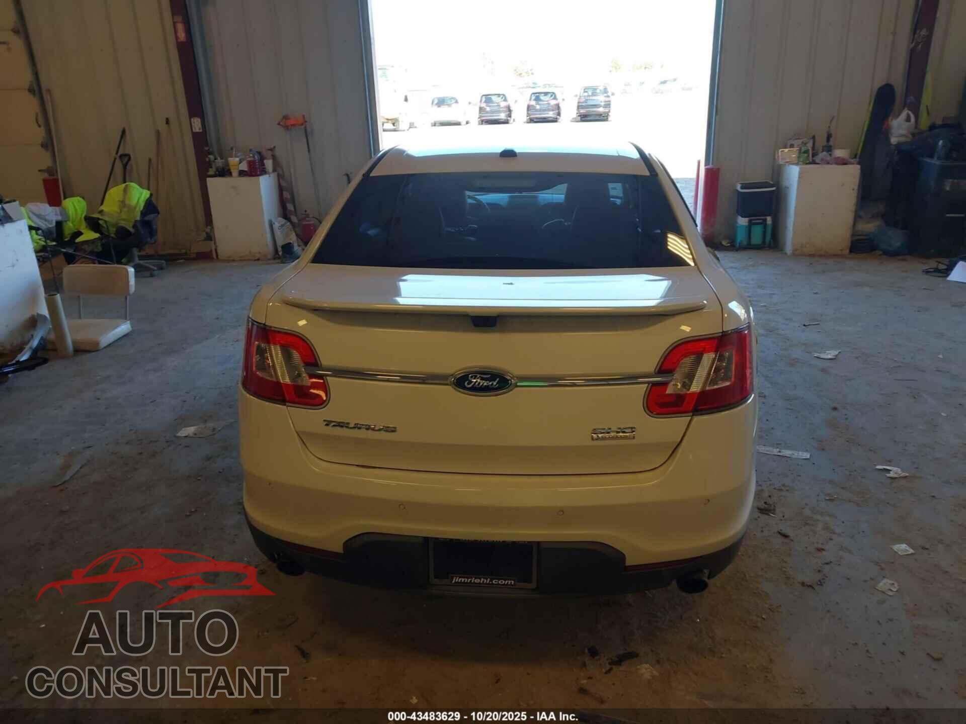 FORD TAURUS 2011 - 1FAHP2KT1BG186780