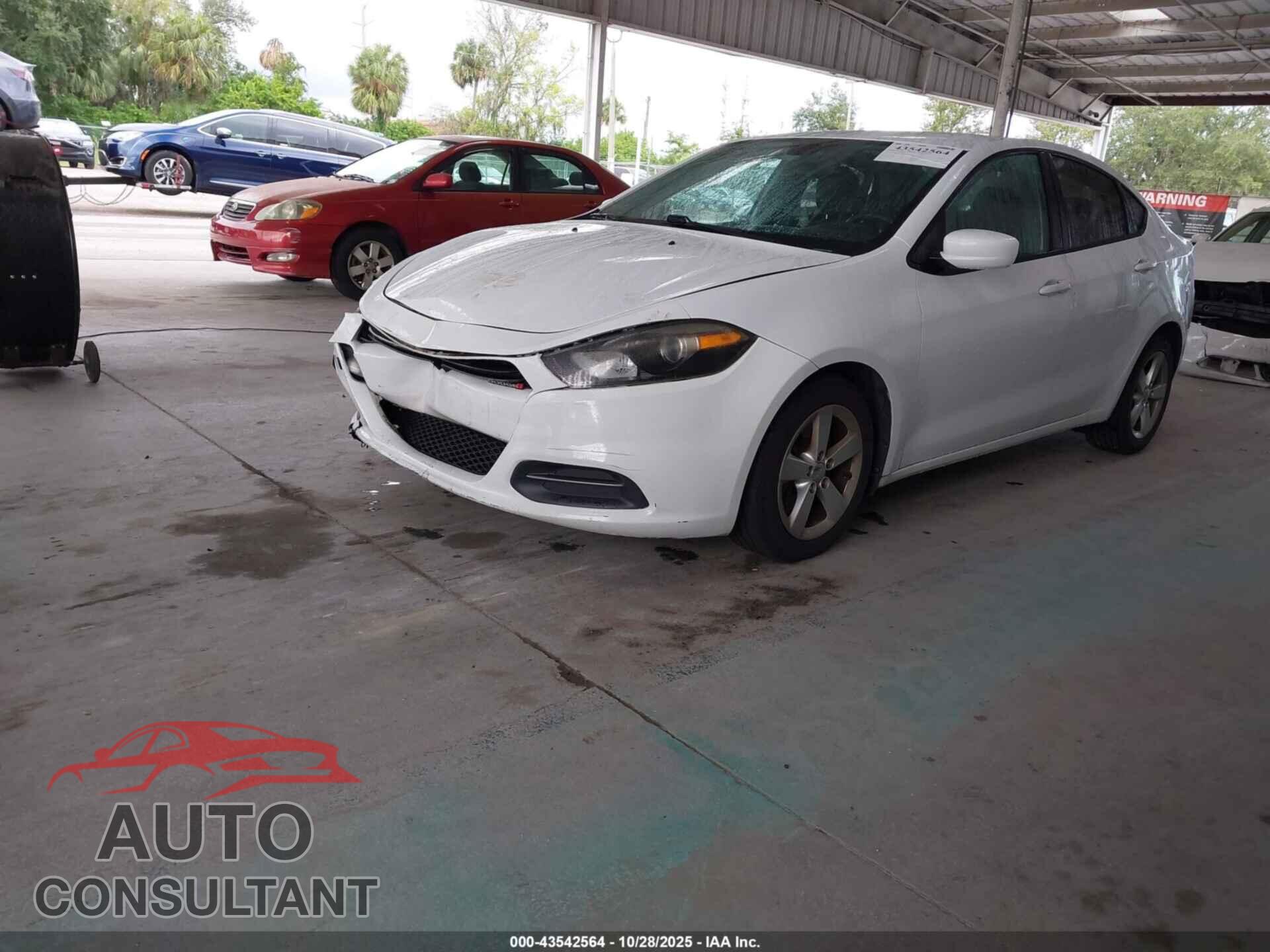 DODGE DART 2015 - 1C3CDFBB3FD159412