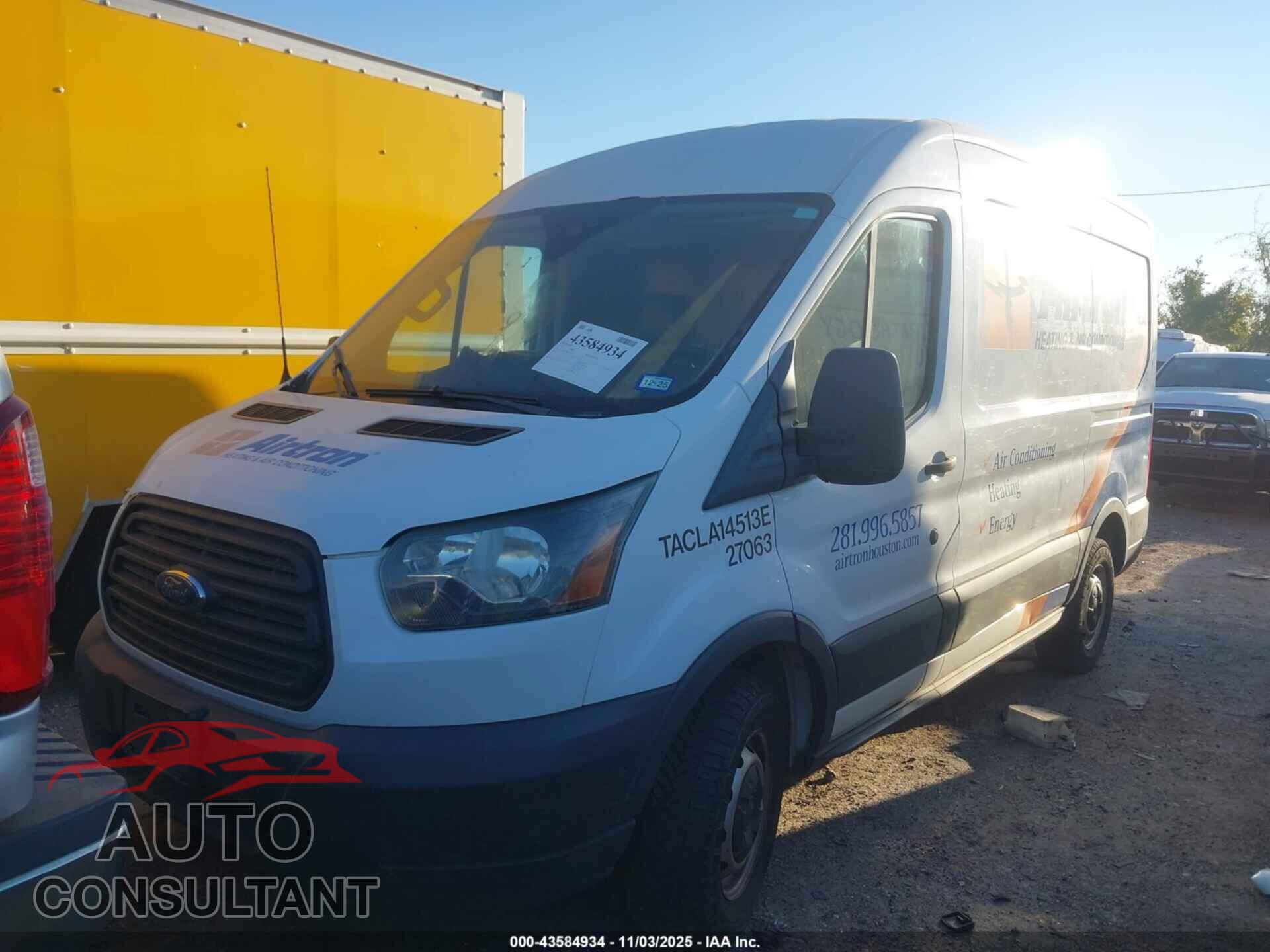 FORD TRANSIT-250 2019 - 1FTYR1CM6KKA74348