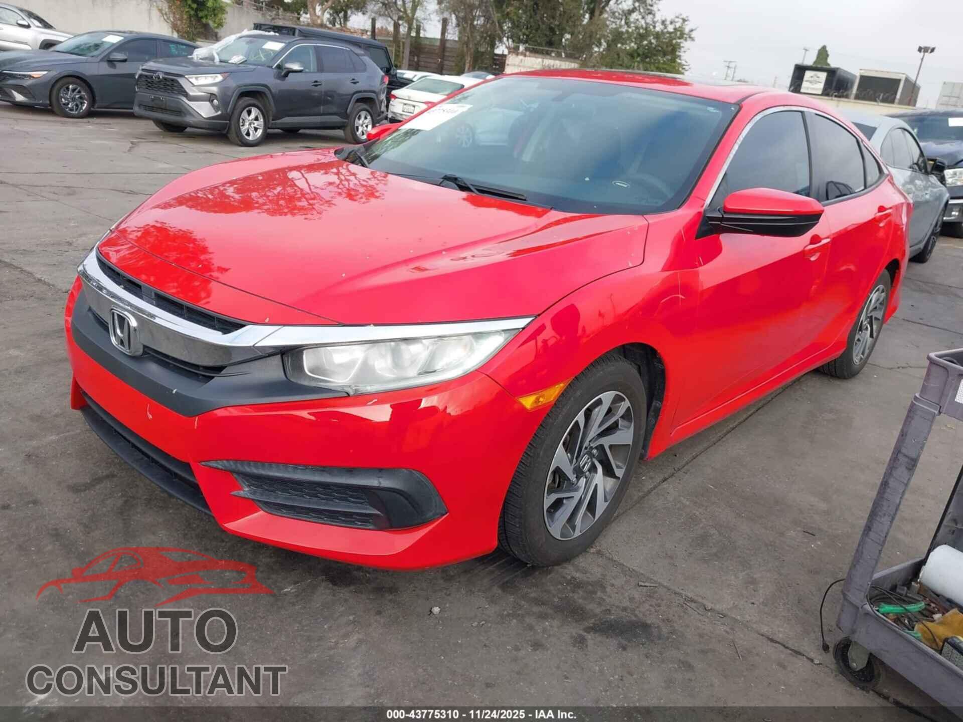 HONDA CIVIC 2017 - 2HGFC2F75HH511018