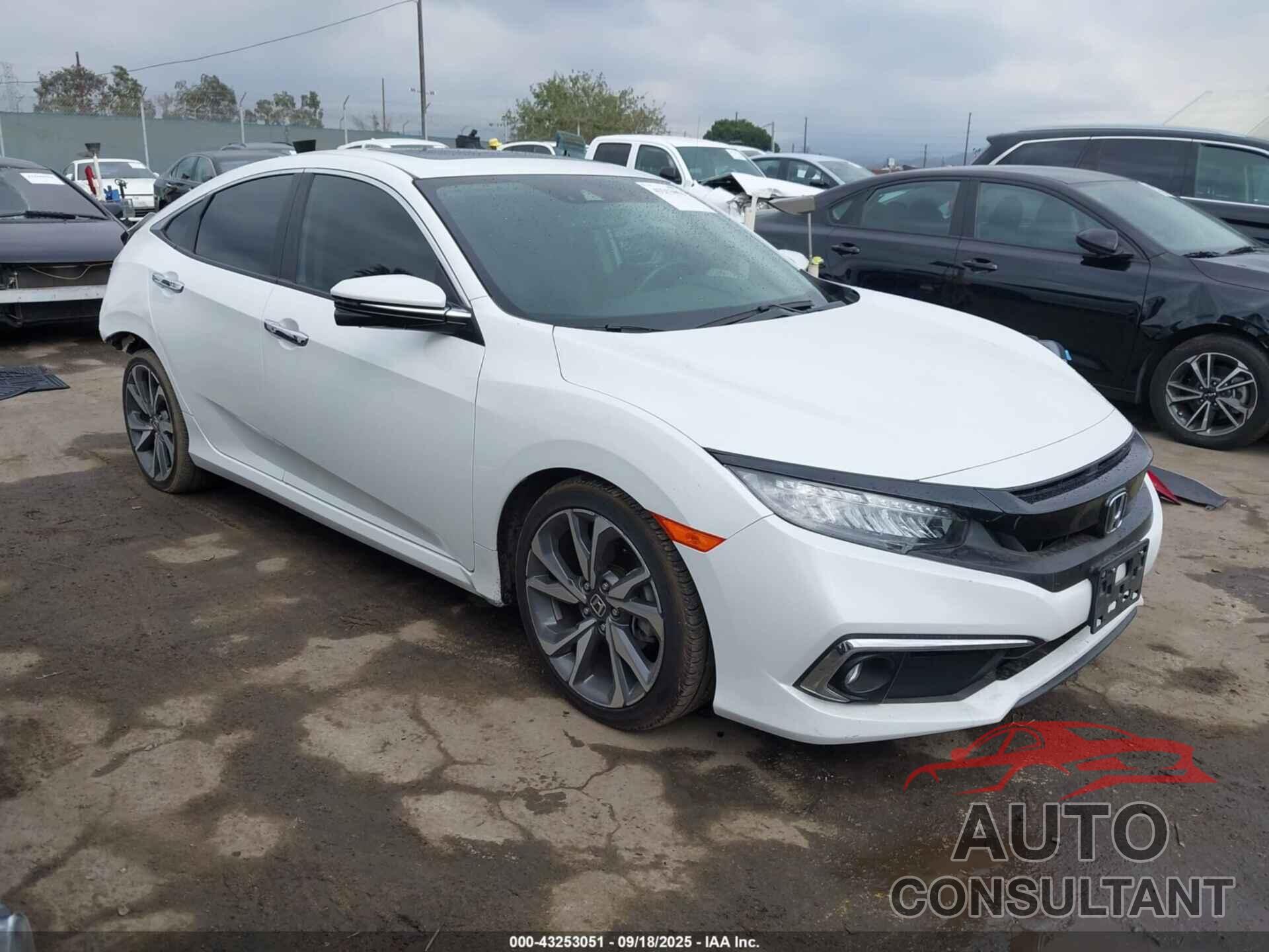 HONDA CIVIC 2019 - JHMFC1F98KX014556