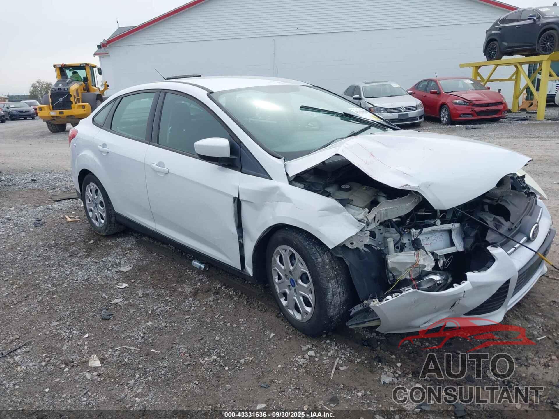FORD FOCUS 2012 - 1FAHP3F28CL352079