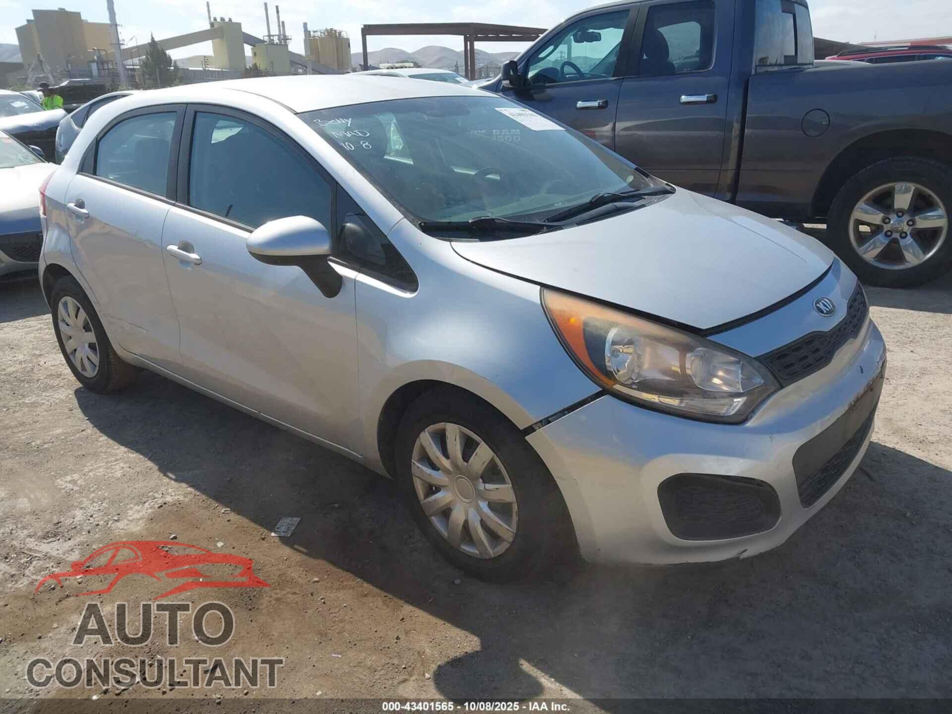KIA RIO 2014 - KNADM5A38E6334533