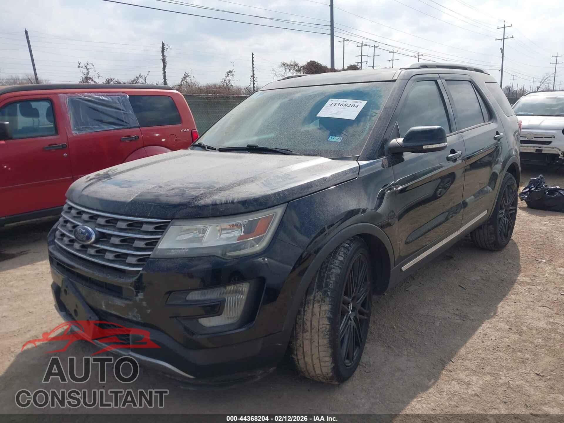 FORD EXPLORER 2017 - 1FM5K7D87HGA58968