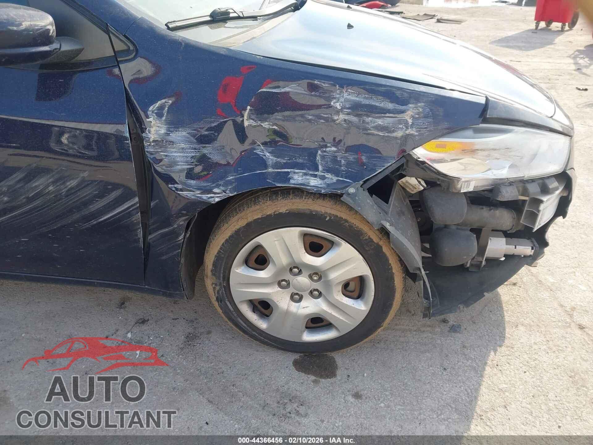 DODGE DART 2013 - 1C3CDFAA1DD127631