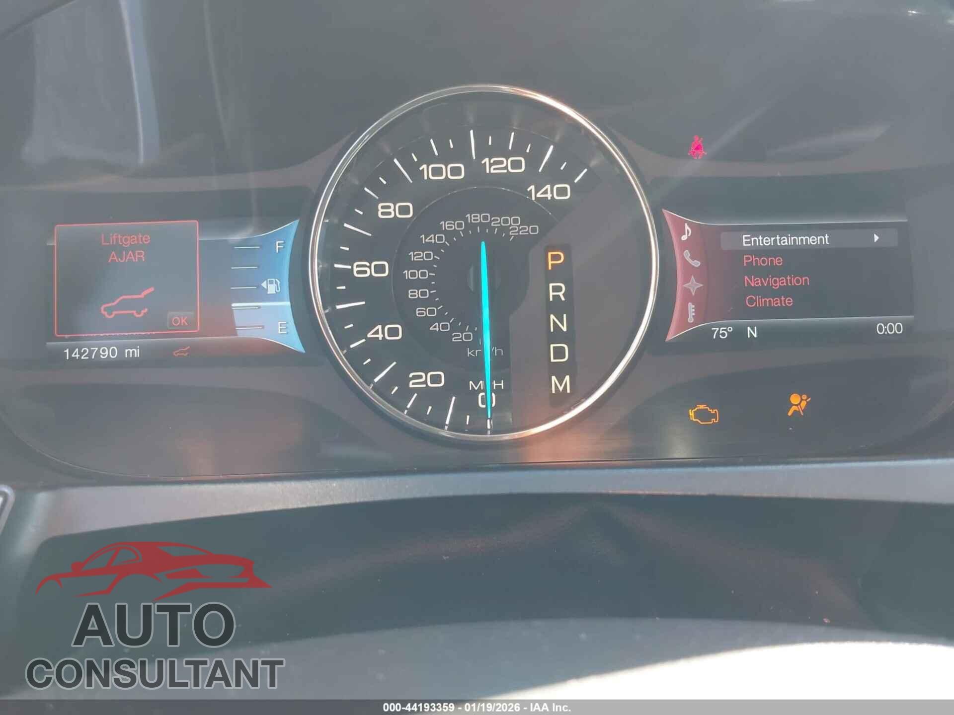 FORD EDGE 2012 - 2FMDK3AK7CBA08379