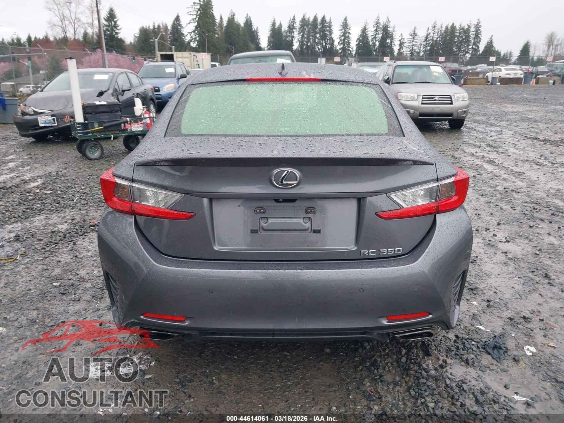 LEXUS RC 350 2015 - JTHHE5BC8F5002596