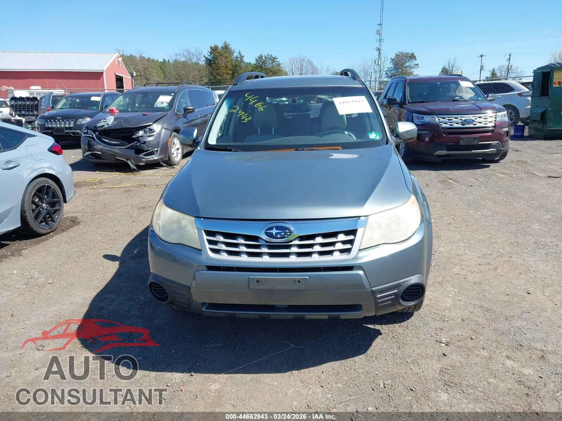 SUBARU FORESTER 2011 - JF2SHBDC2BH771289