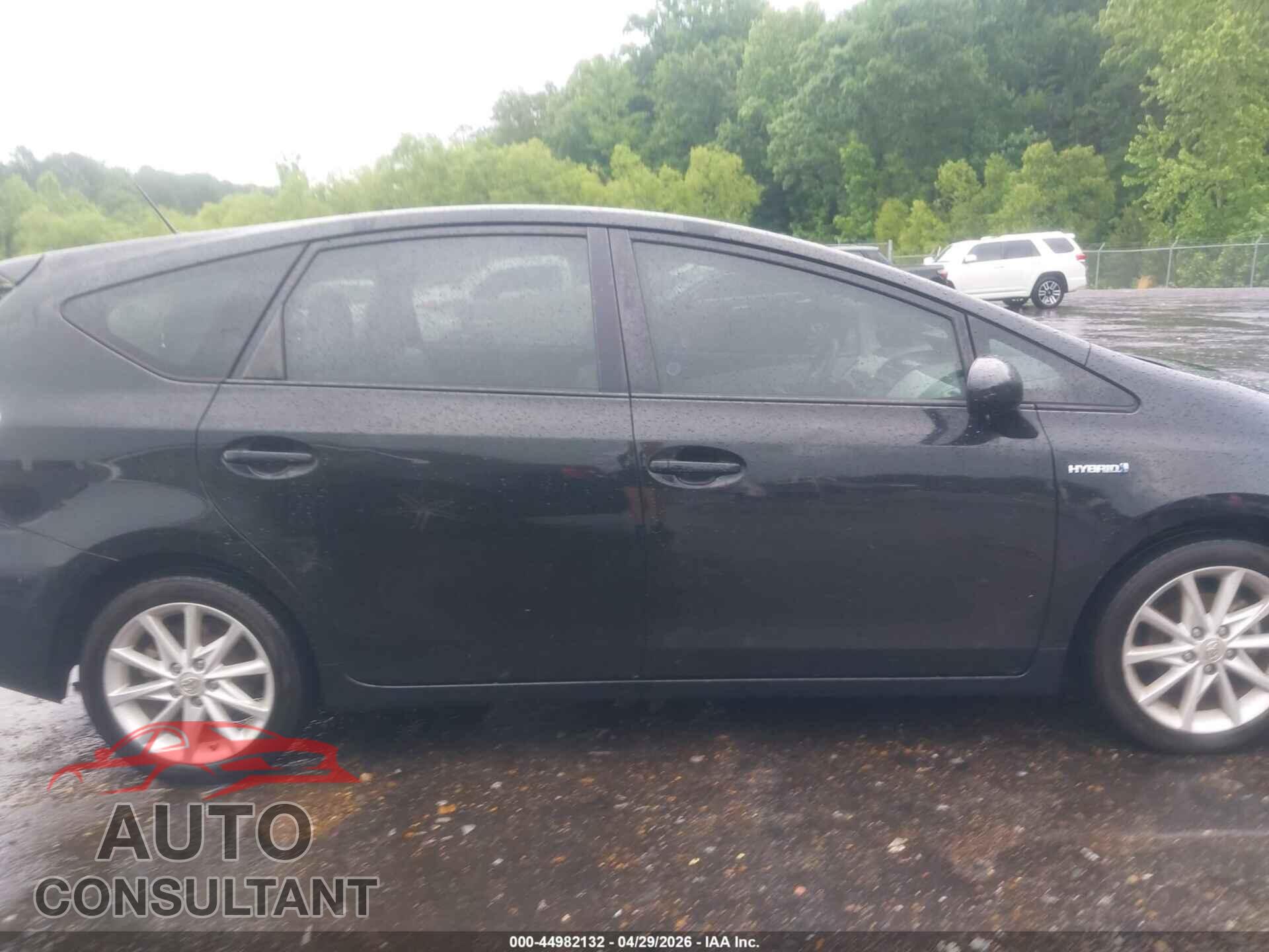 TOYOTA PRIUS V 2012 - JTDZN3EU8C3024541