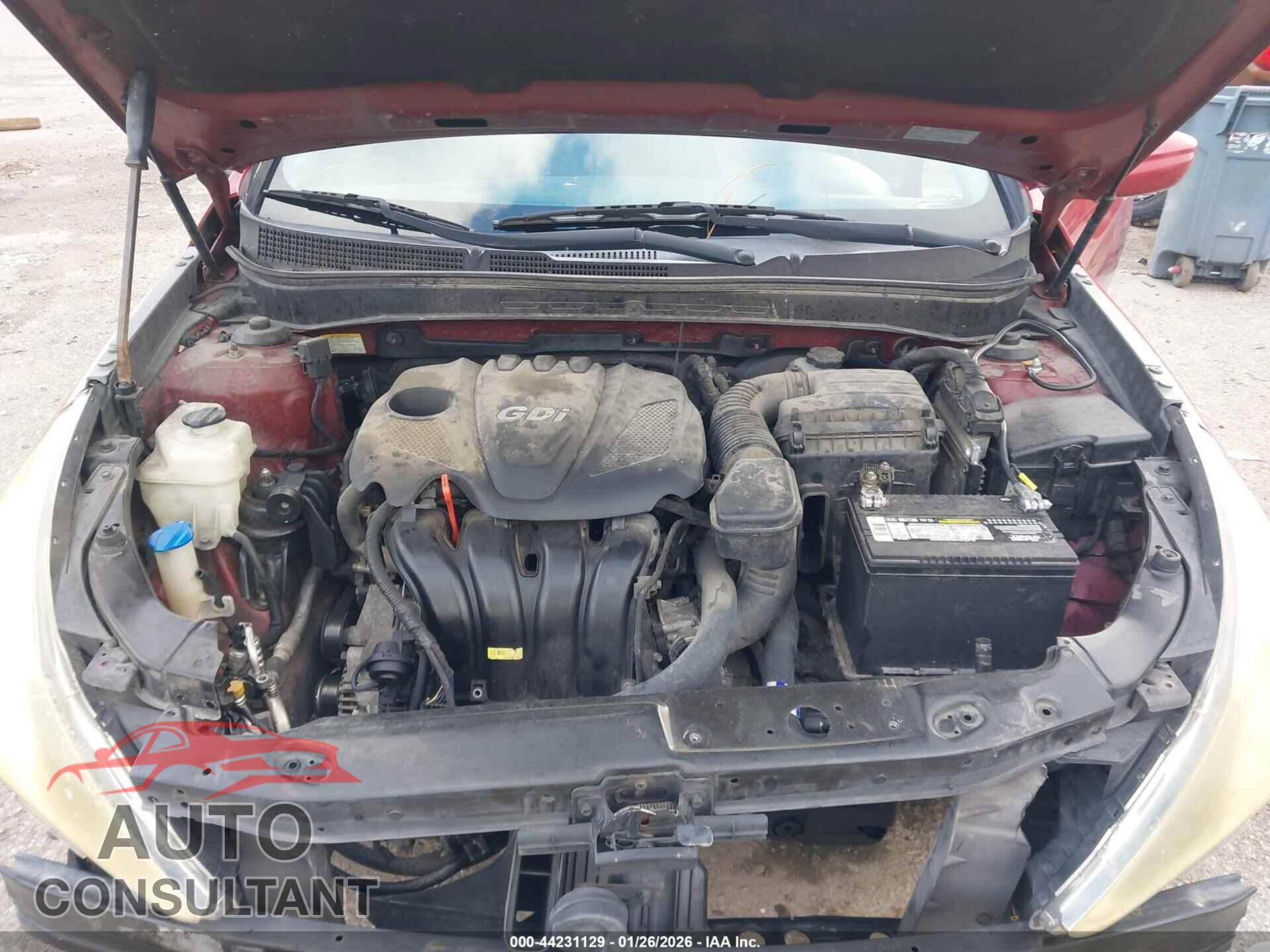 HYUNDAI SONATA 2012 - 5NPEC4AC4CH487563