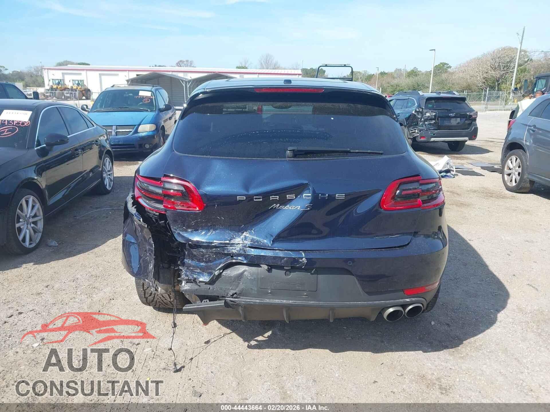 PORSCHE MACAN 2017 - WP1AB2A59HLB15029