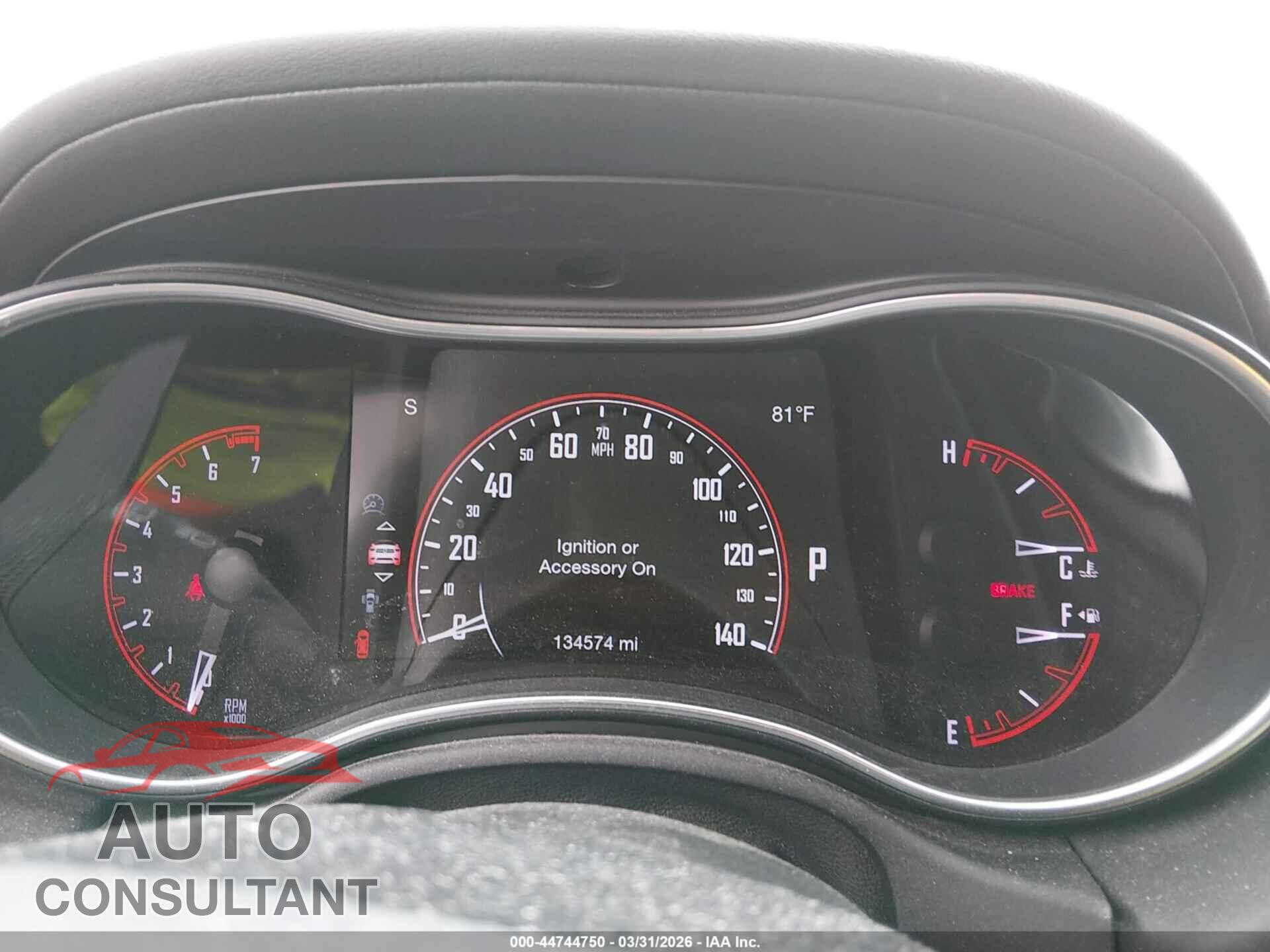 DODGE DURANGO 2017 - 1C4RDHEG1HC823756