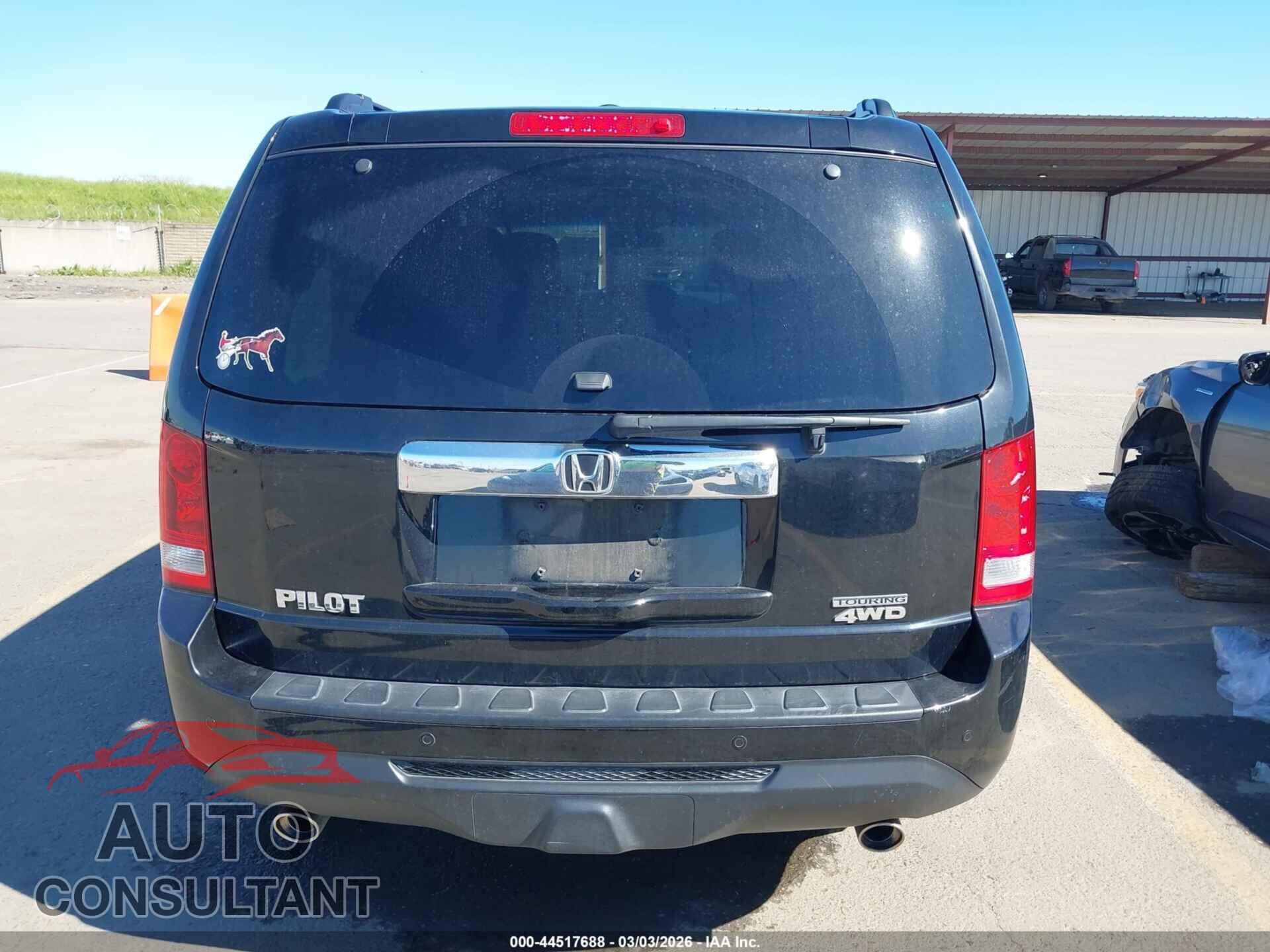 HONDA PILOT 2012 - 5FNYF4H91CB048625