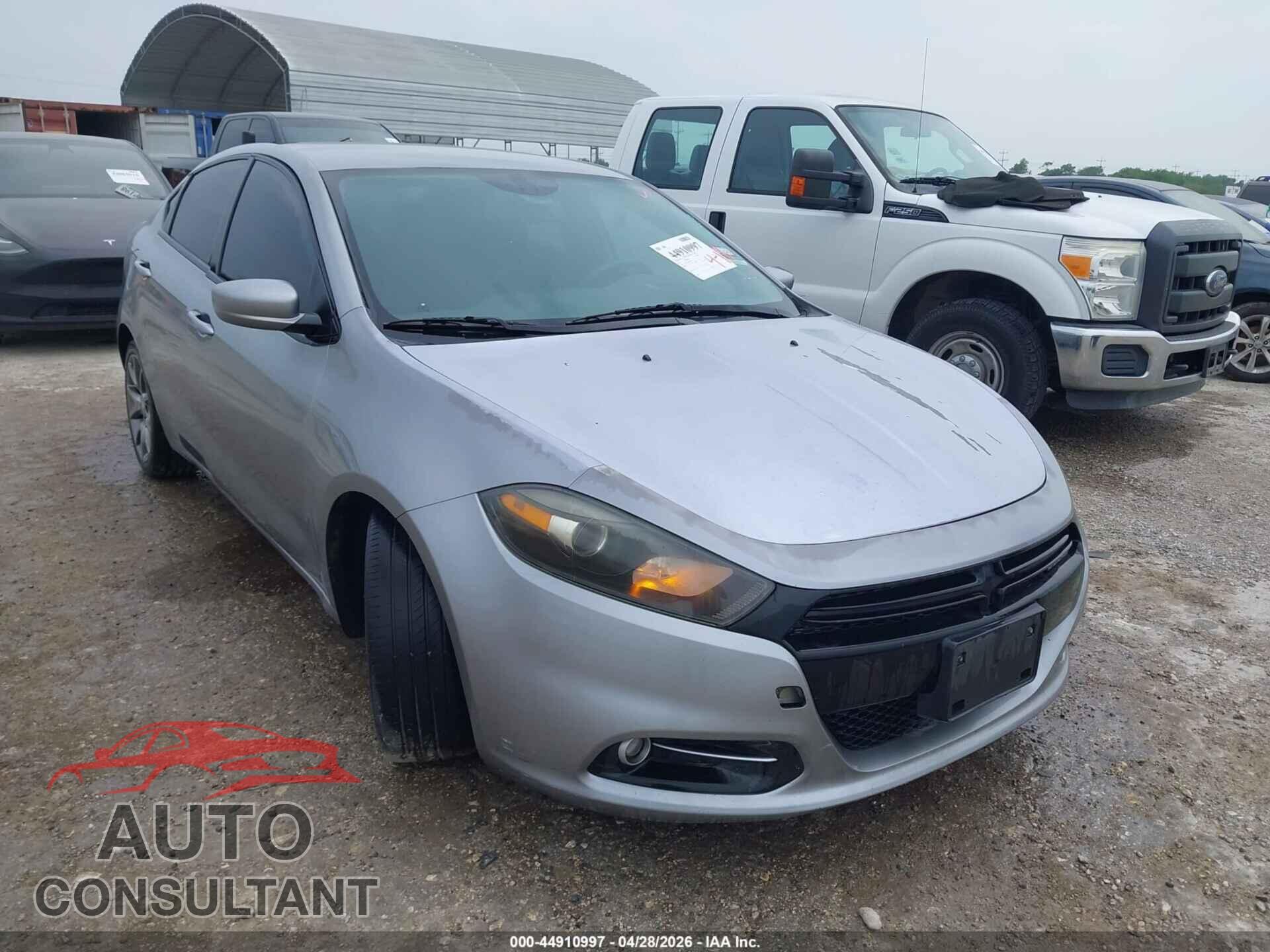 DODGE DART 2015 - 1C3CDFBB9FD201324