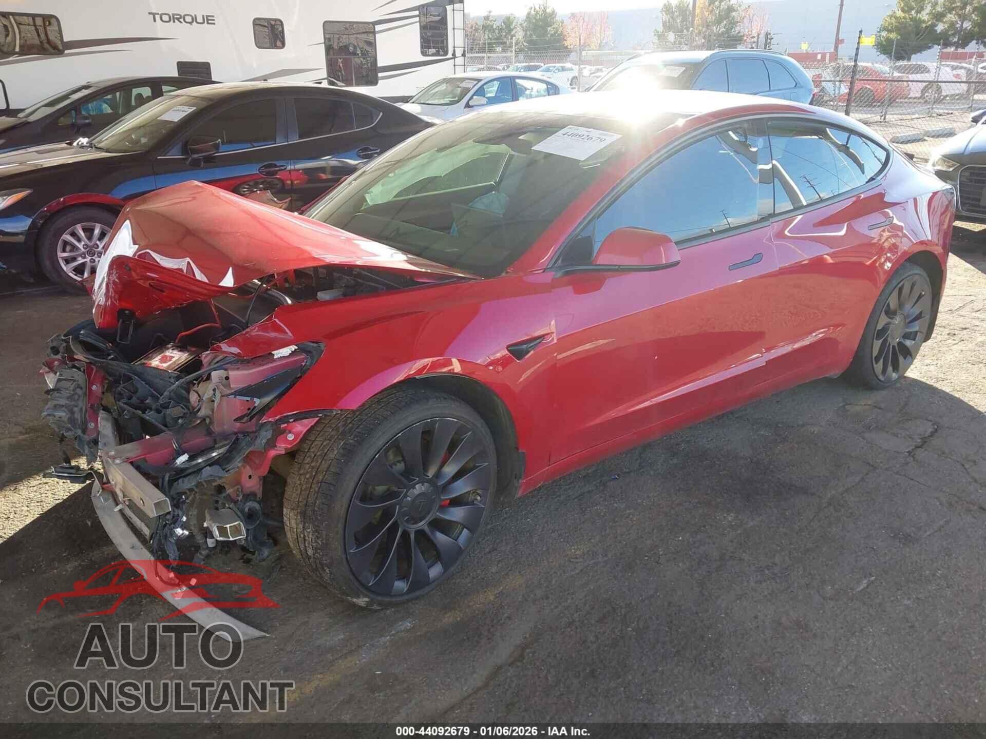 TESLA MODEL 3 2021 - 5YJ3E1EC2MF035461
