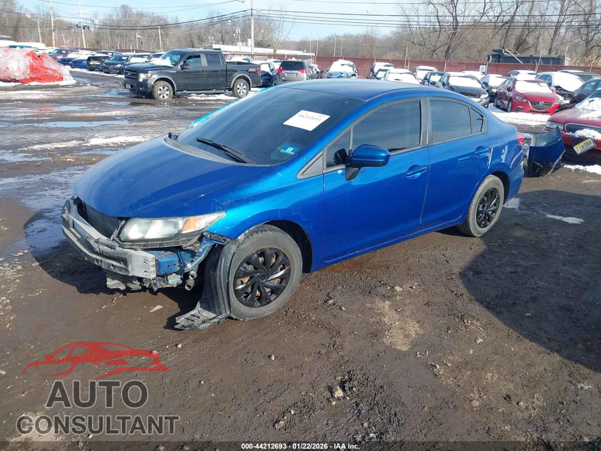 HONDA CIVIC 2014 - 19XFB2F55EE239495