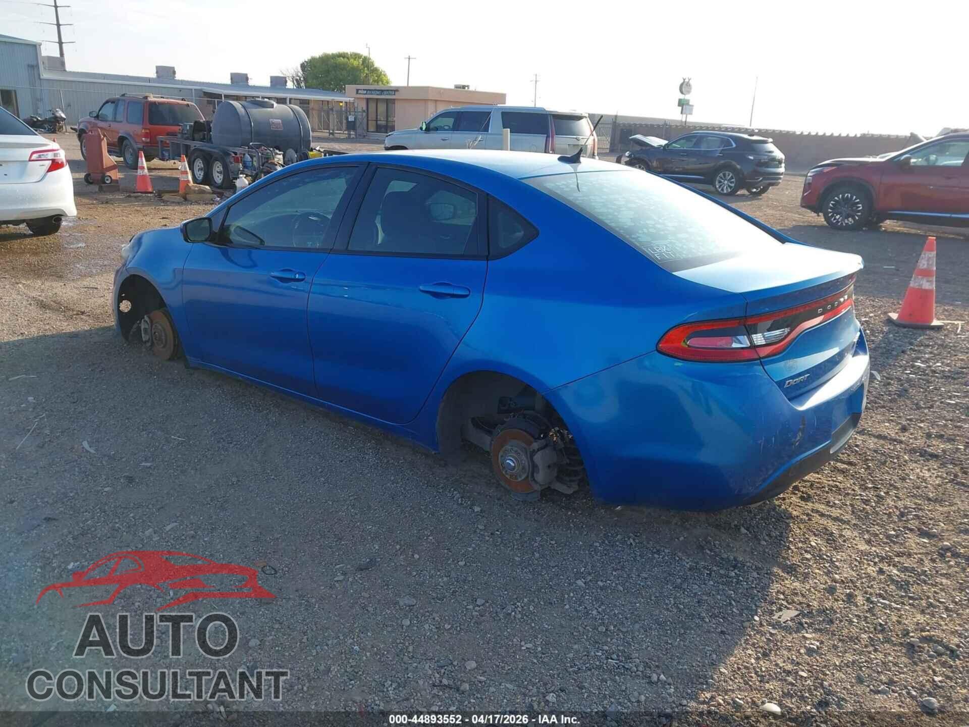 DODGE DART 2015 - 1C3CDFBB5FD406851