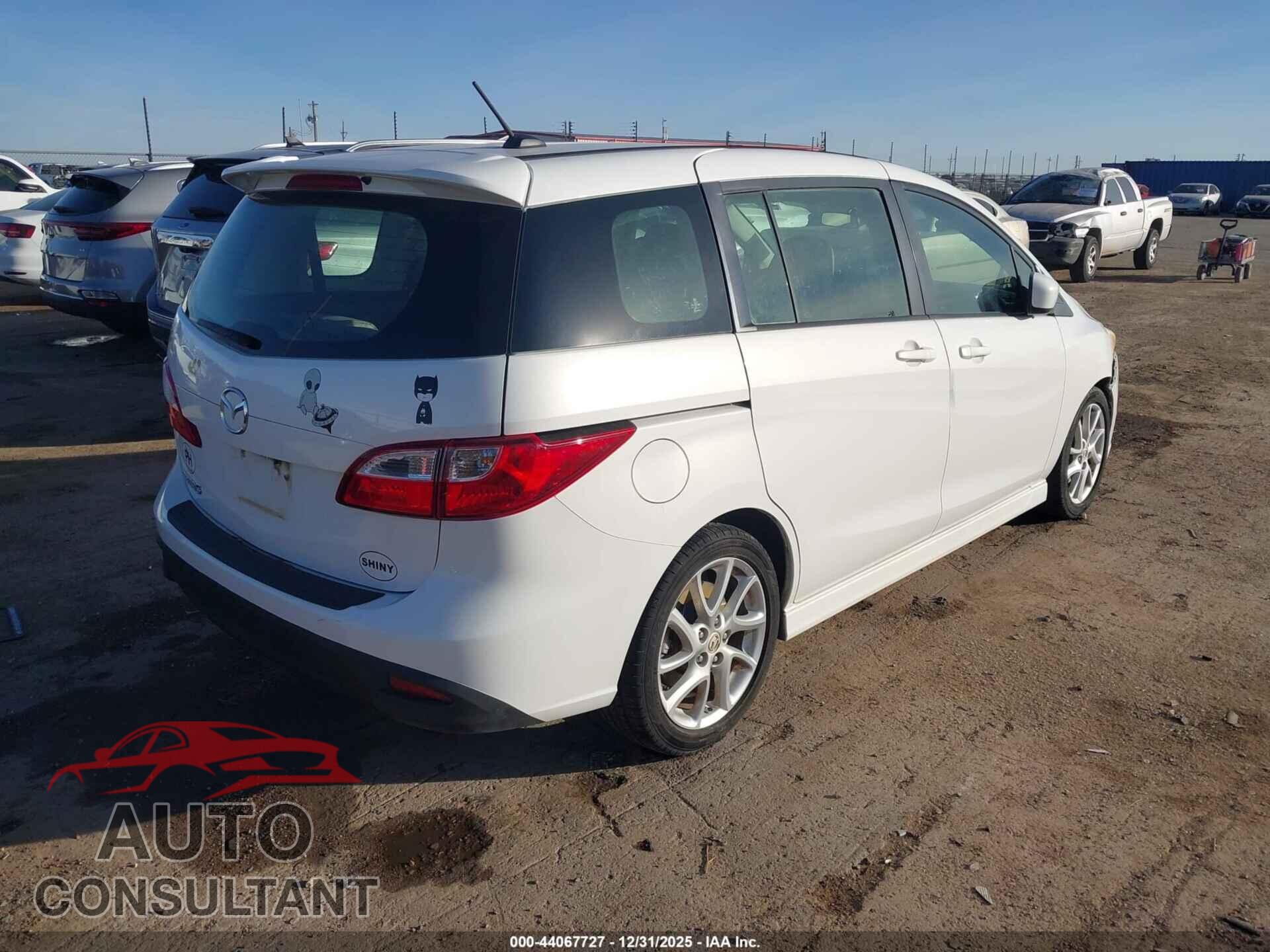 MAZDA MAZDA5 2012 - JM1CW2DL6C0143373