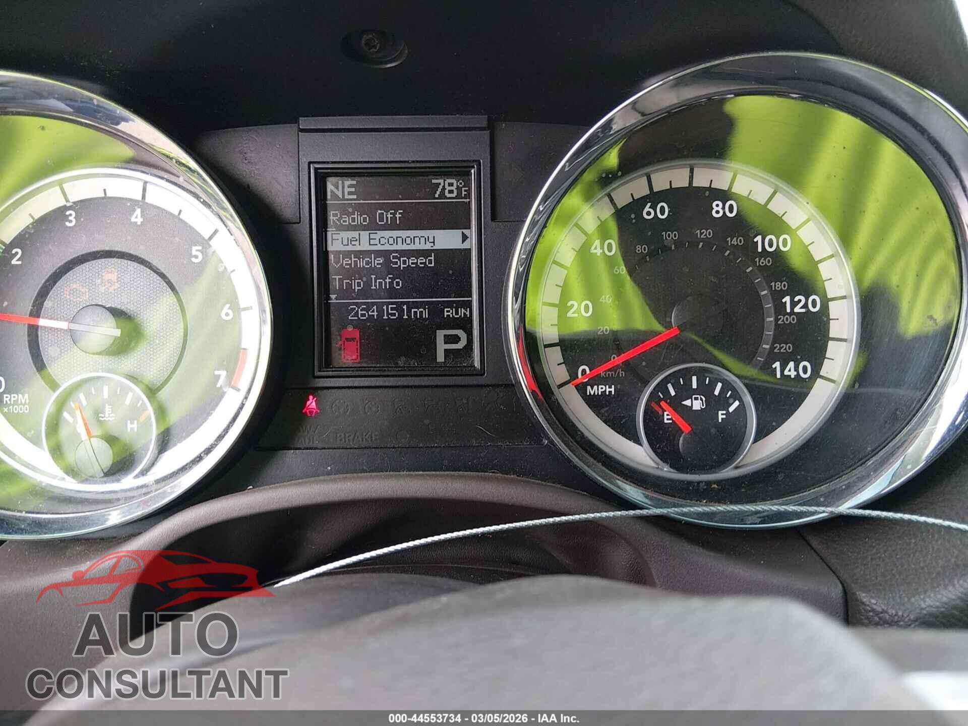 DODGE DURANGO 2013 - 1C4RDHAG1DC576769