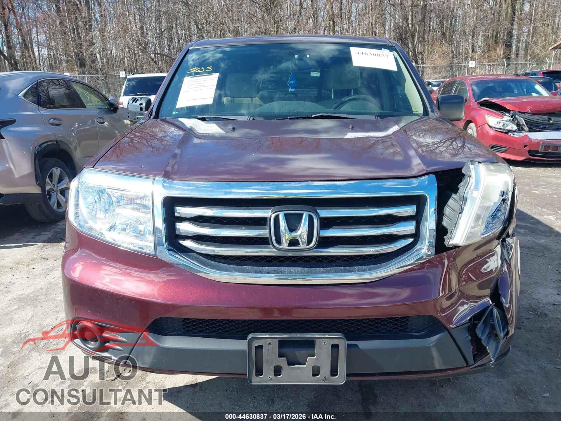 HONDA PILOT 2014 - 5FNYF3H29EB022841