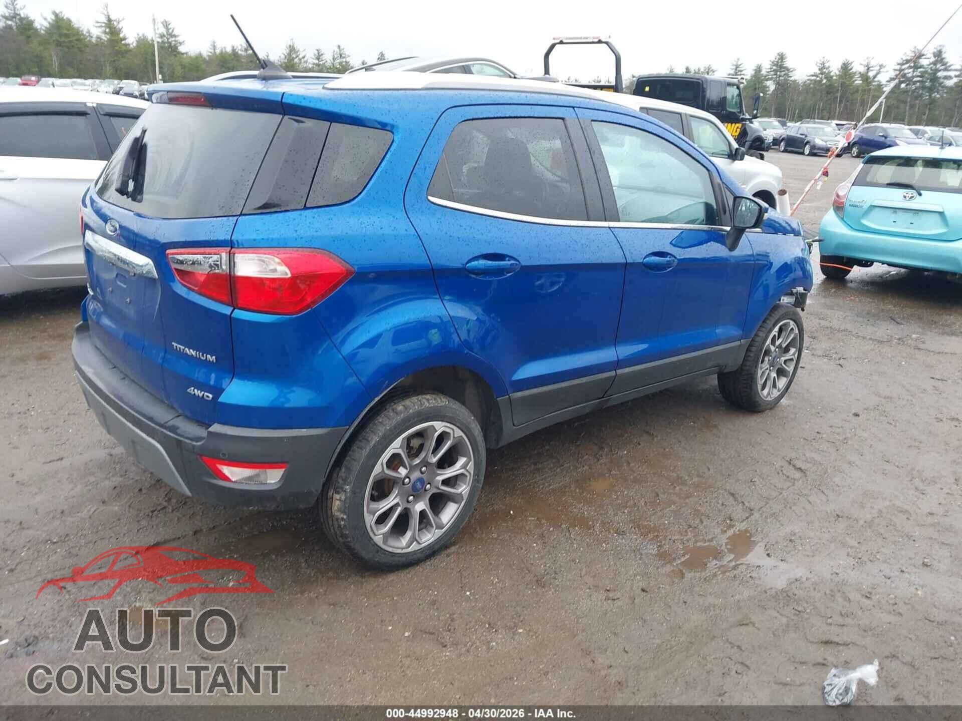 FORD ECOSPORT 2021 - MAJ6S3KL4MC402062