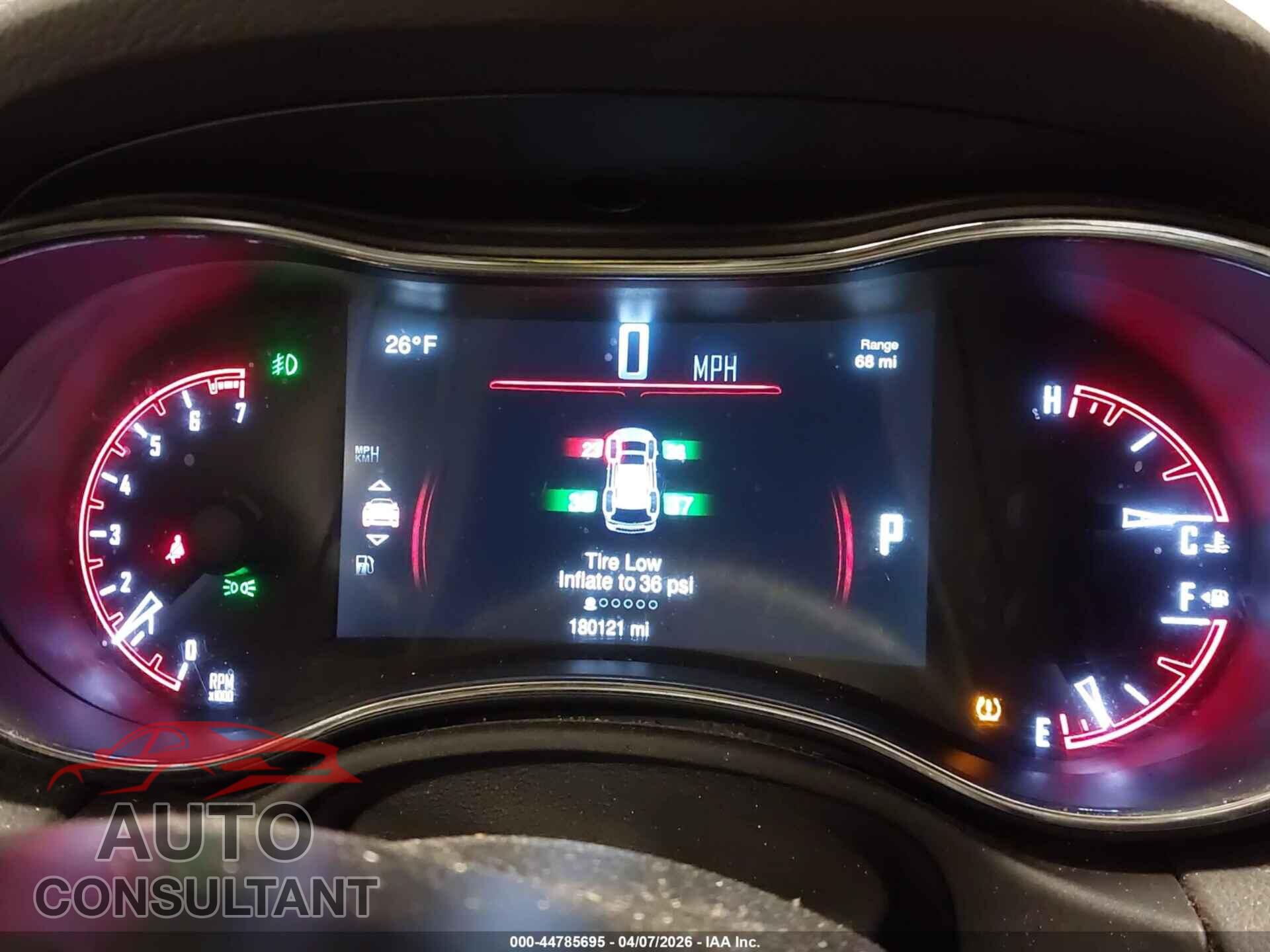 DODGE DURANGO 2015 - 1C4RDJDG8FC810251