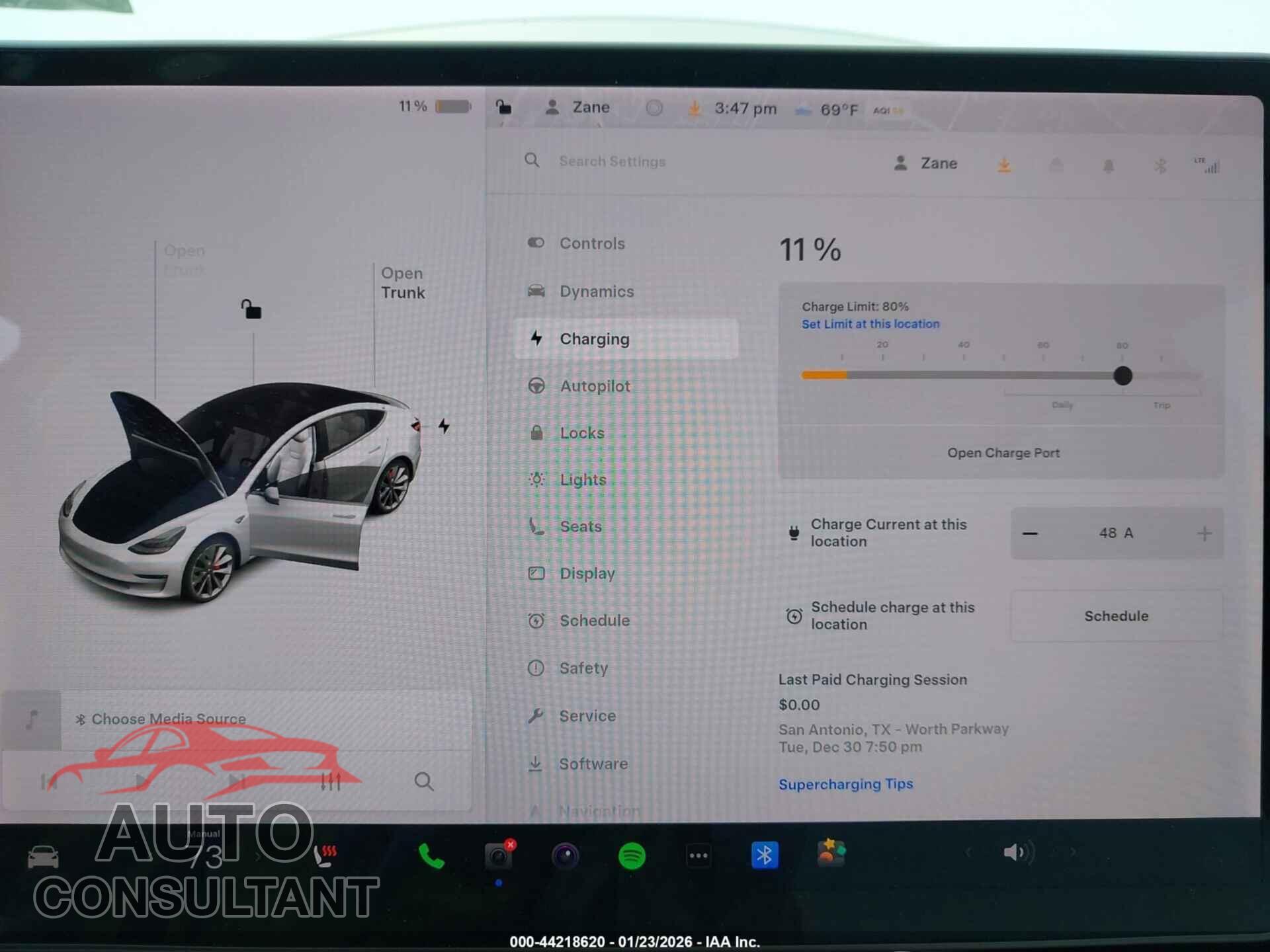 TESLA MODEL 3 2018 - 5YJ3E1EB3JF074630