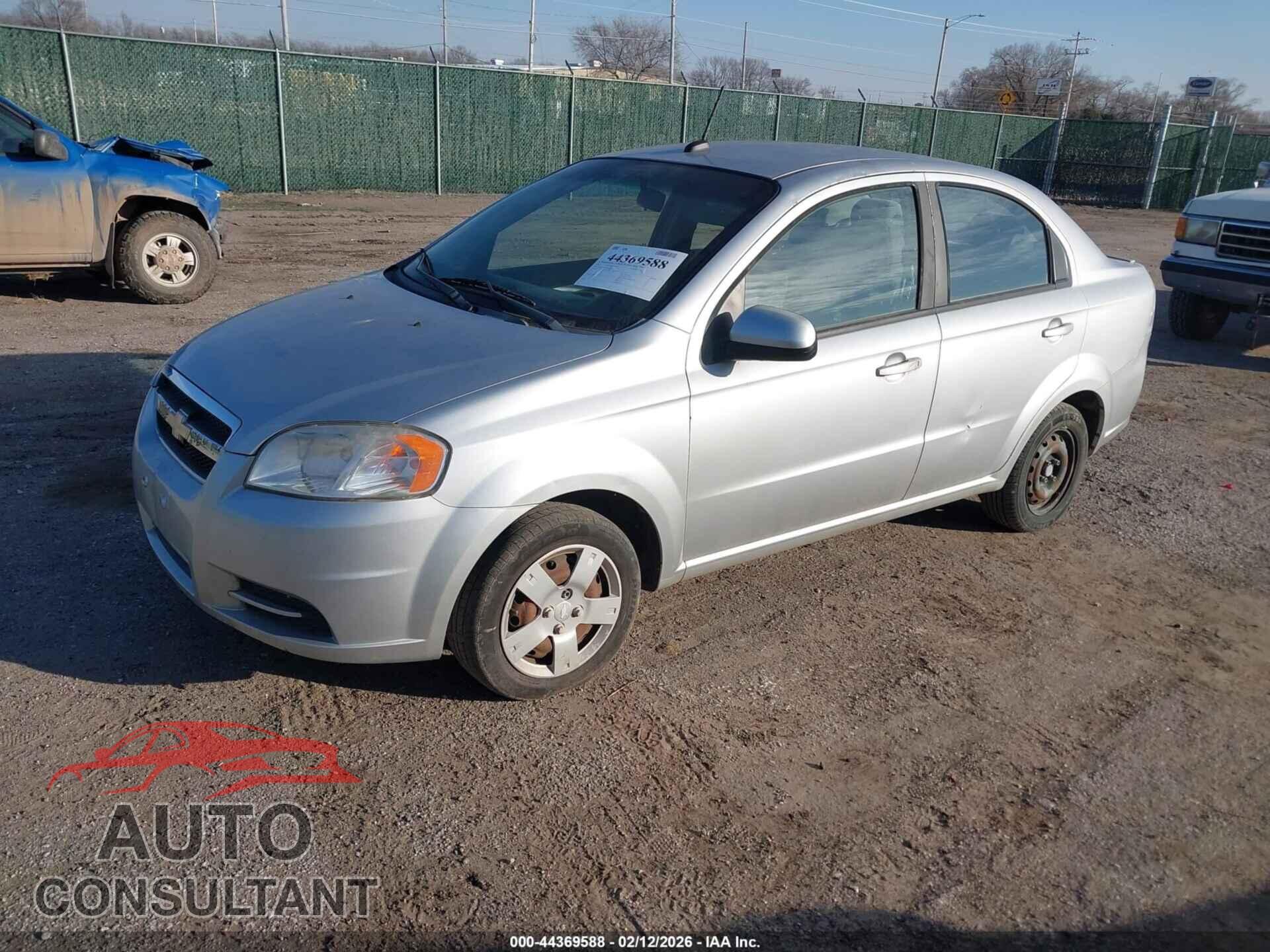CHEVROLET AVEO 2011 - KL1TD5DE8BB188737