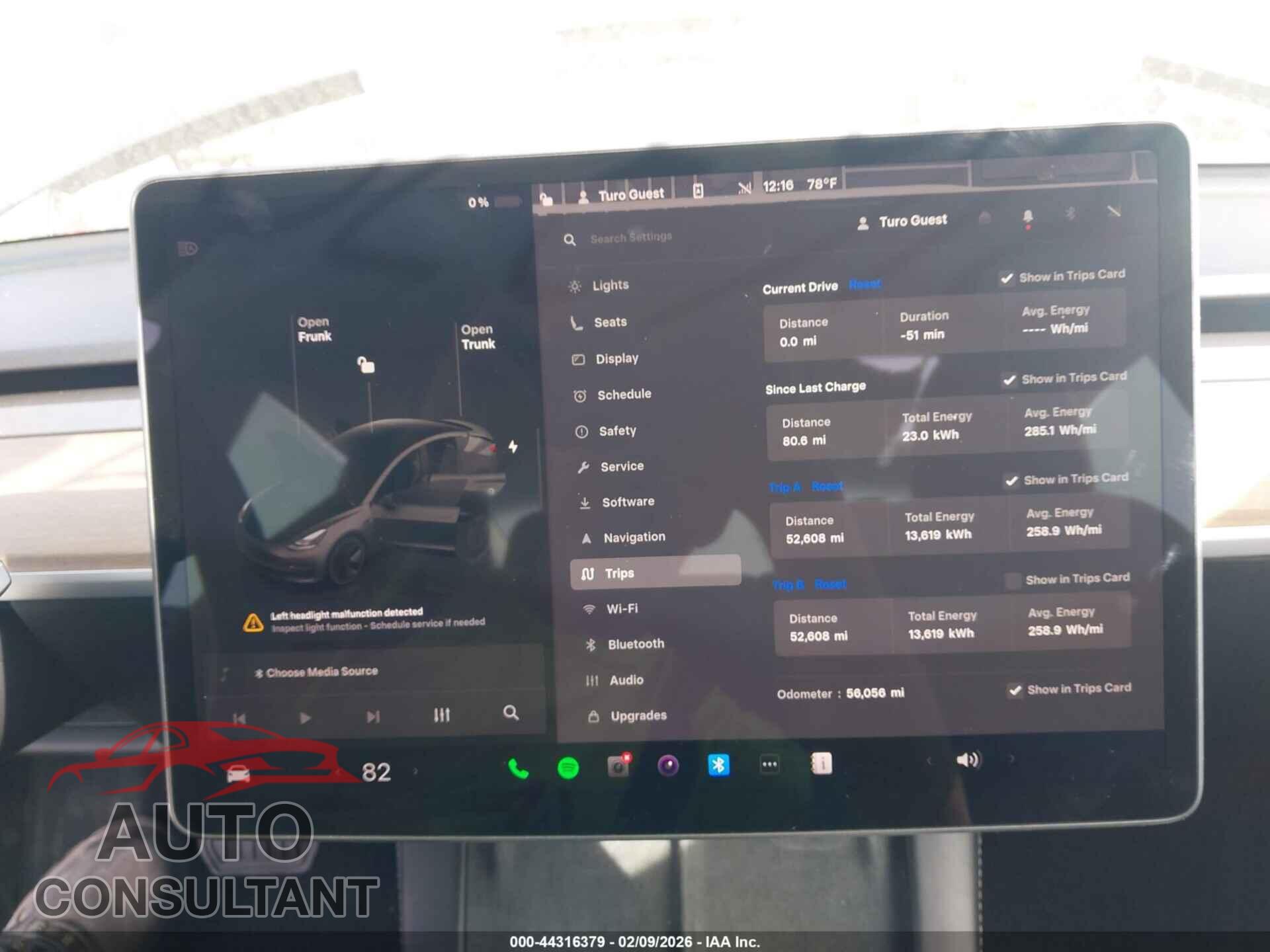 TESLA MODEL 3 2023 - 5YJ3E1EA2PF501019