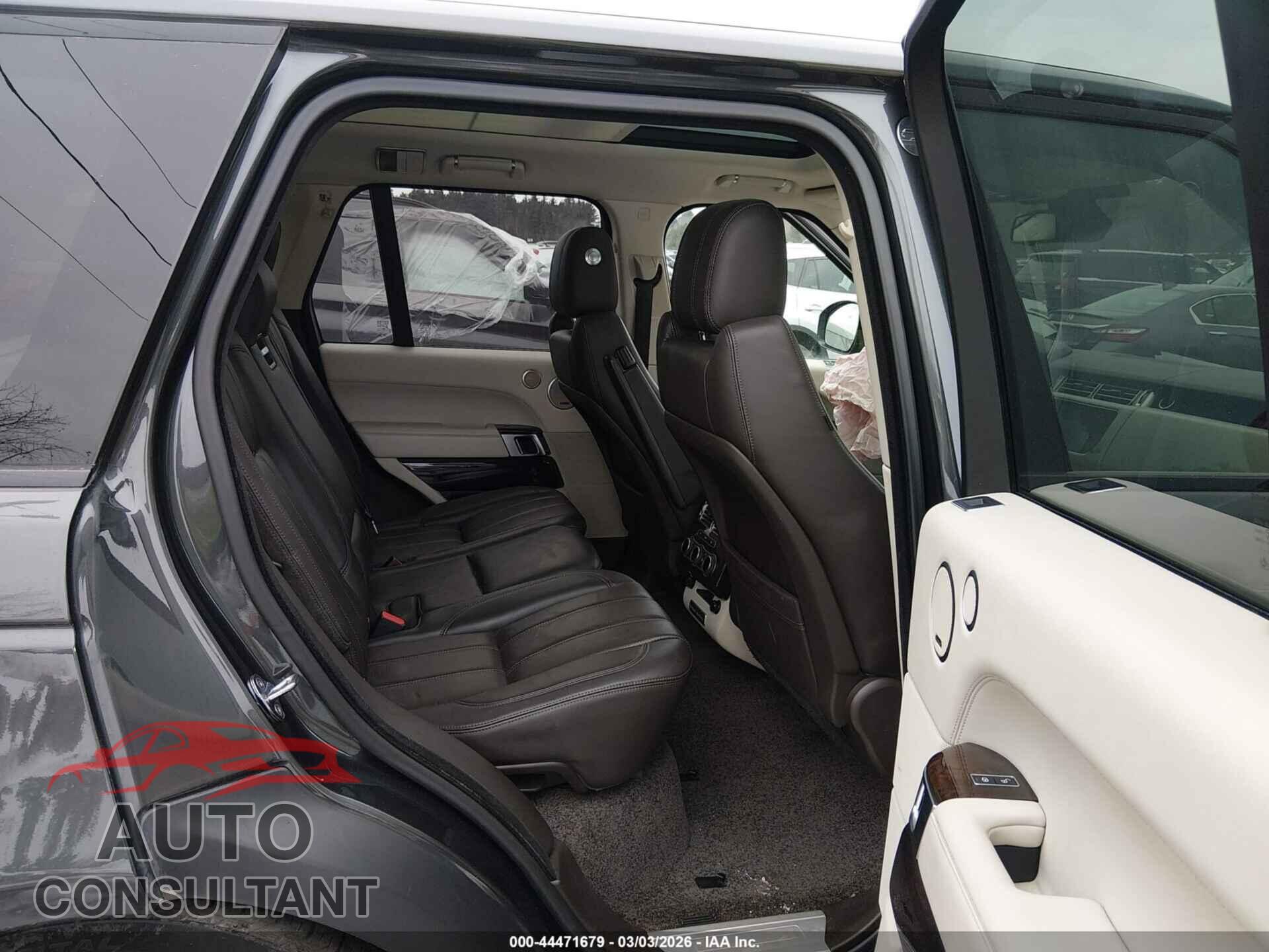 LAND ROVER RANGE ROVER 2016 - SALGS2EF0GA265547