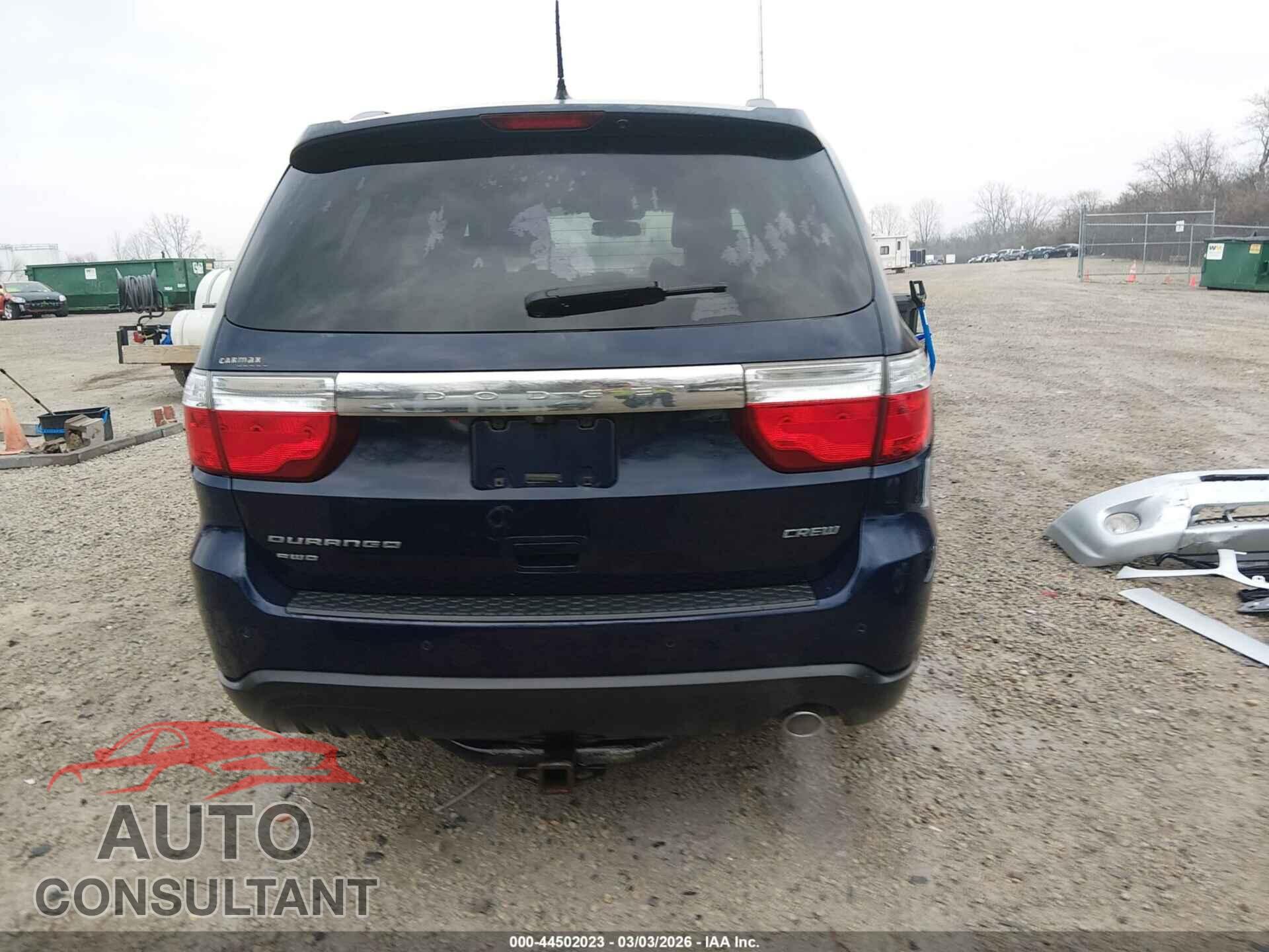DODGE DURANGO 2013 - 1C4RDJDG6DC602382