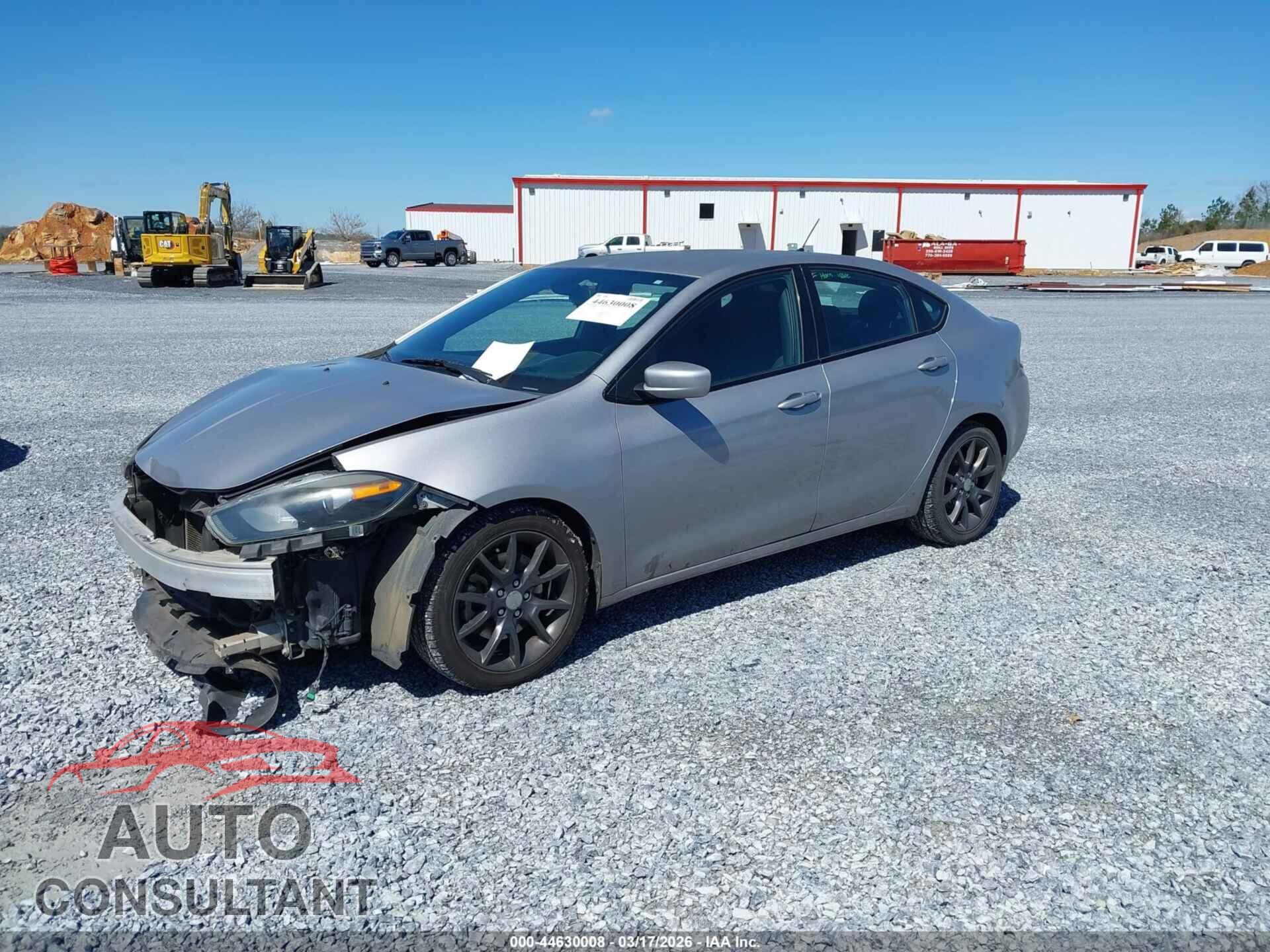 DODGE DART 2015 - 1C3CDFBB9FD268151