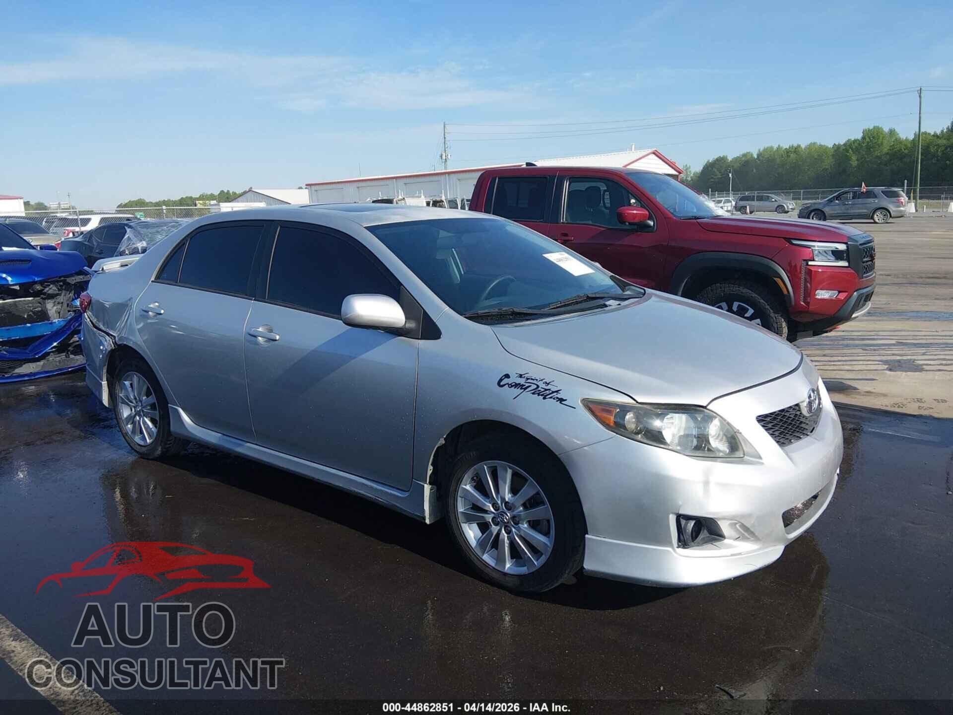 TOYOTA COROLLA 2010 - 2T1BU4EE1AC242571