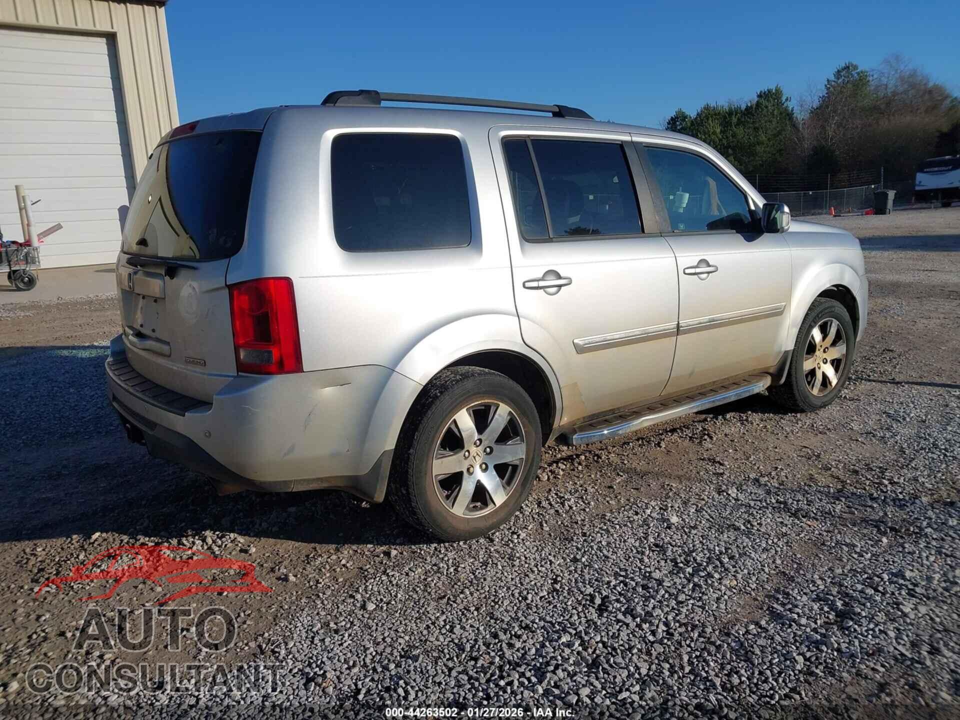 HONDA PILOT 2012 - 5FNYF3H93CB042108