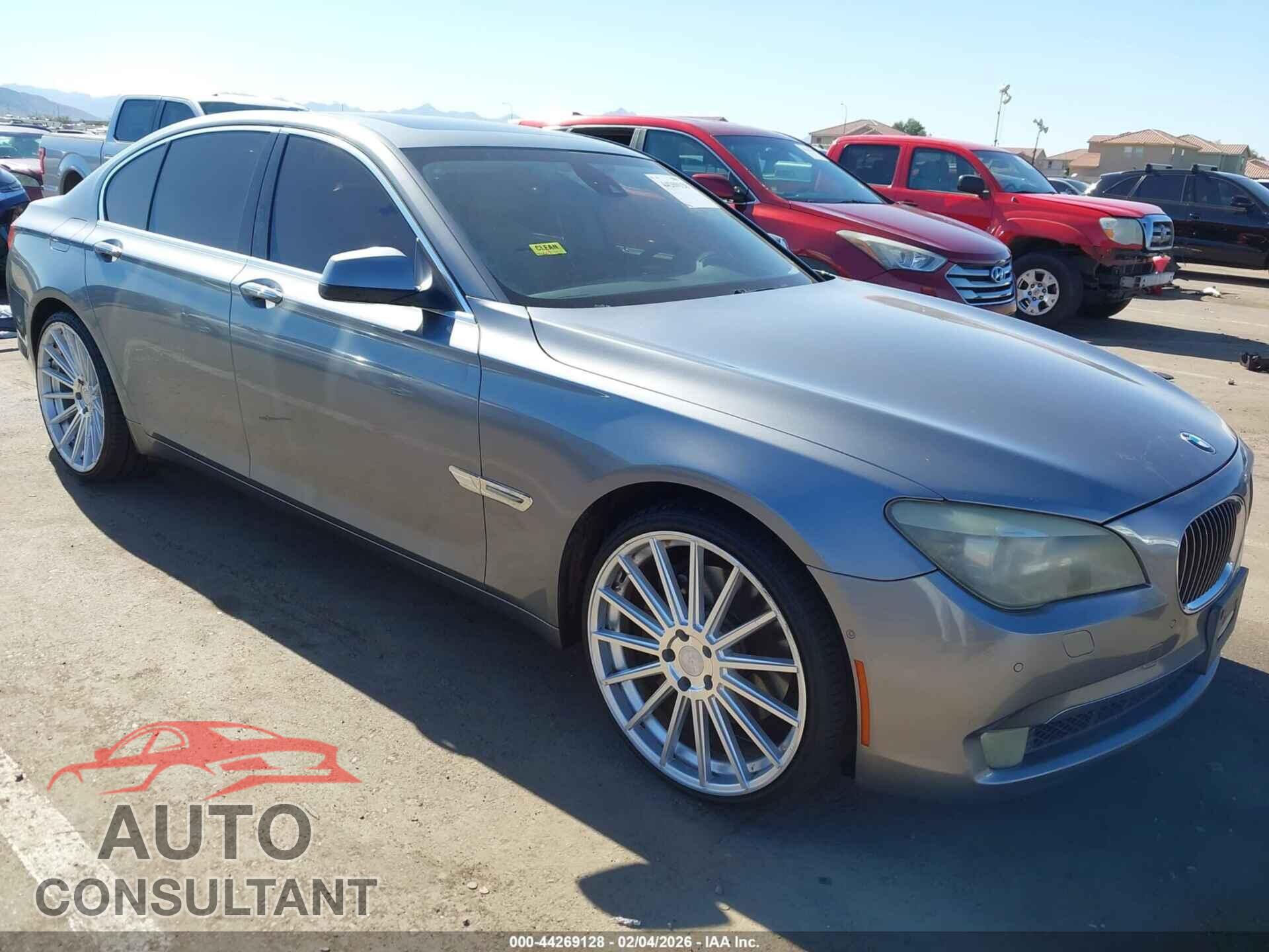 BMW 750I 2012 - WBAKA8C59CDX01450