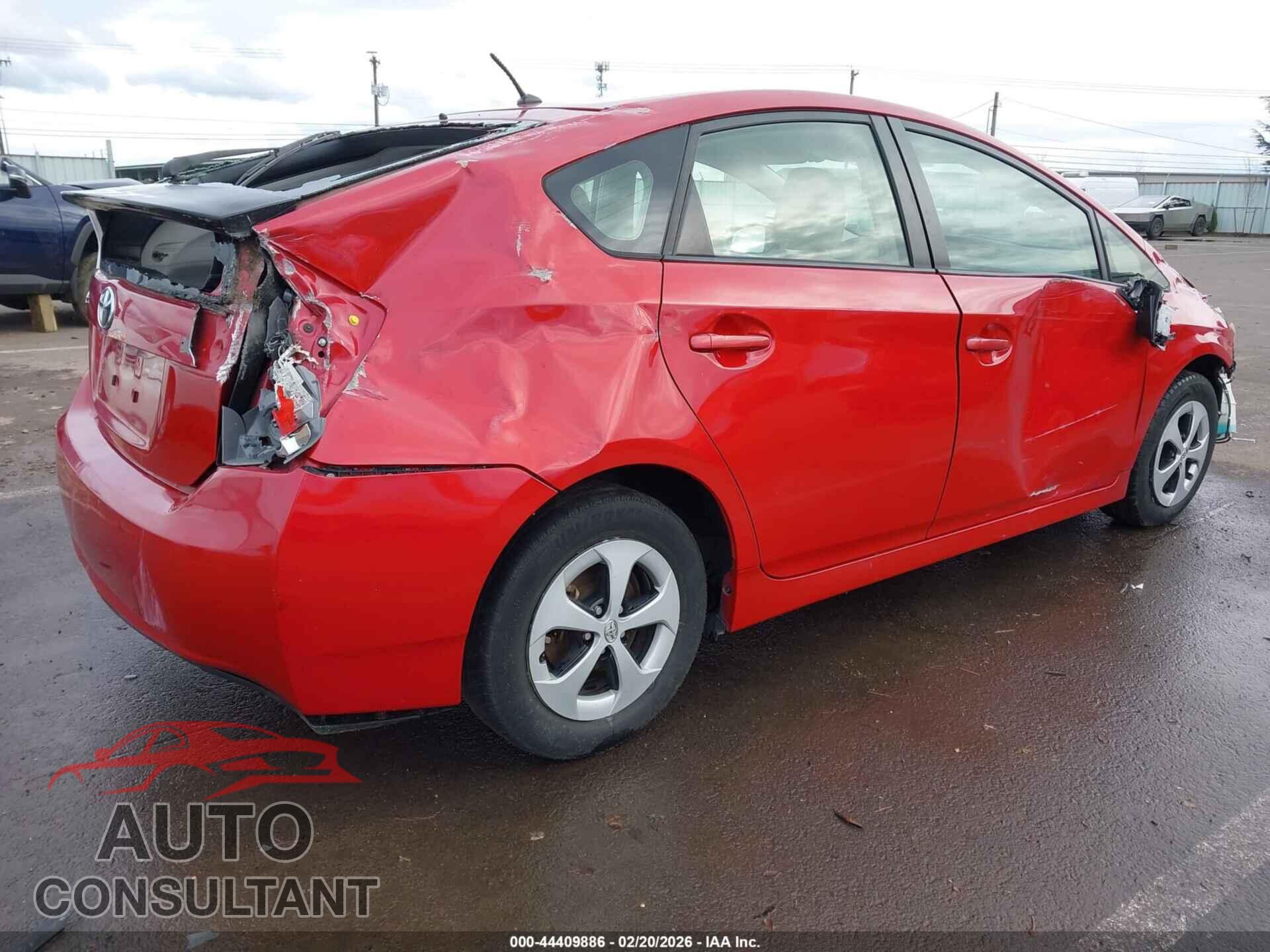 TOYOTA PRIUS 2012 - JTDKN3DU7C5385220