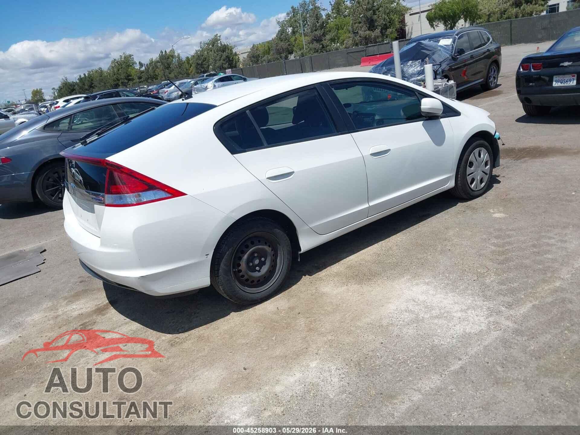 HONDA INSIGHT 2012 - JHMZE2H30CS003071
