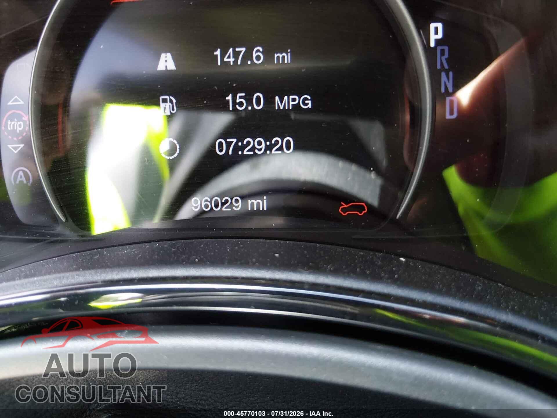 DODGE DURANGO 2021 - 1C4RDHAG6MC602086