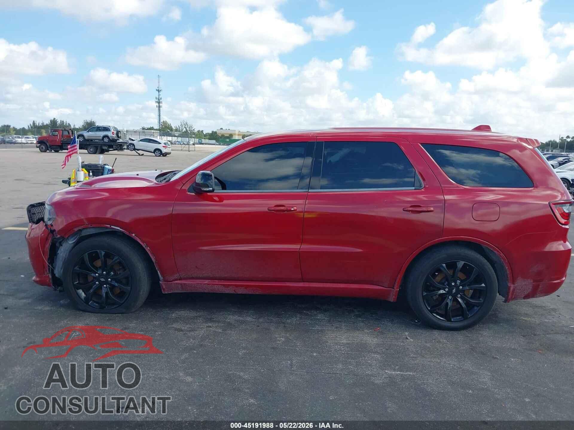 DODGE DURANGO 2019 - 1C4SDHCT8KC820510