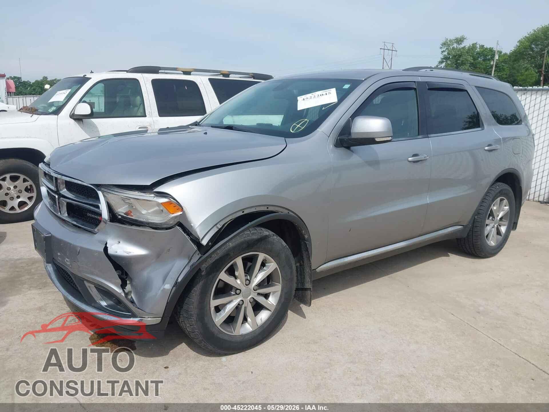 DODGE DURANGO 2015 - 1C4RDJDG6FC244798