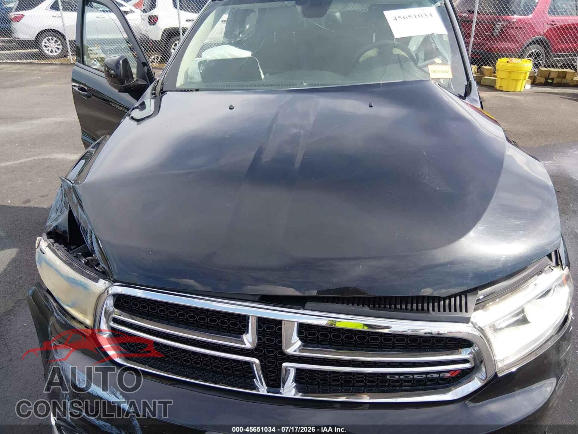DODGE DURANGO 2016 - 1C4RDJDG5GC455864