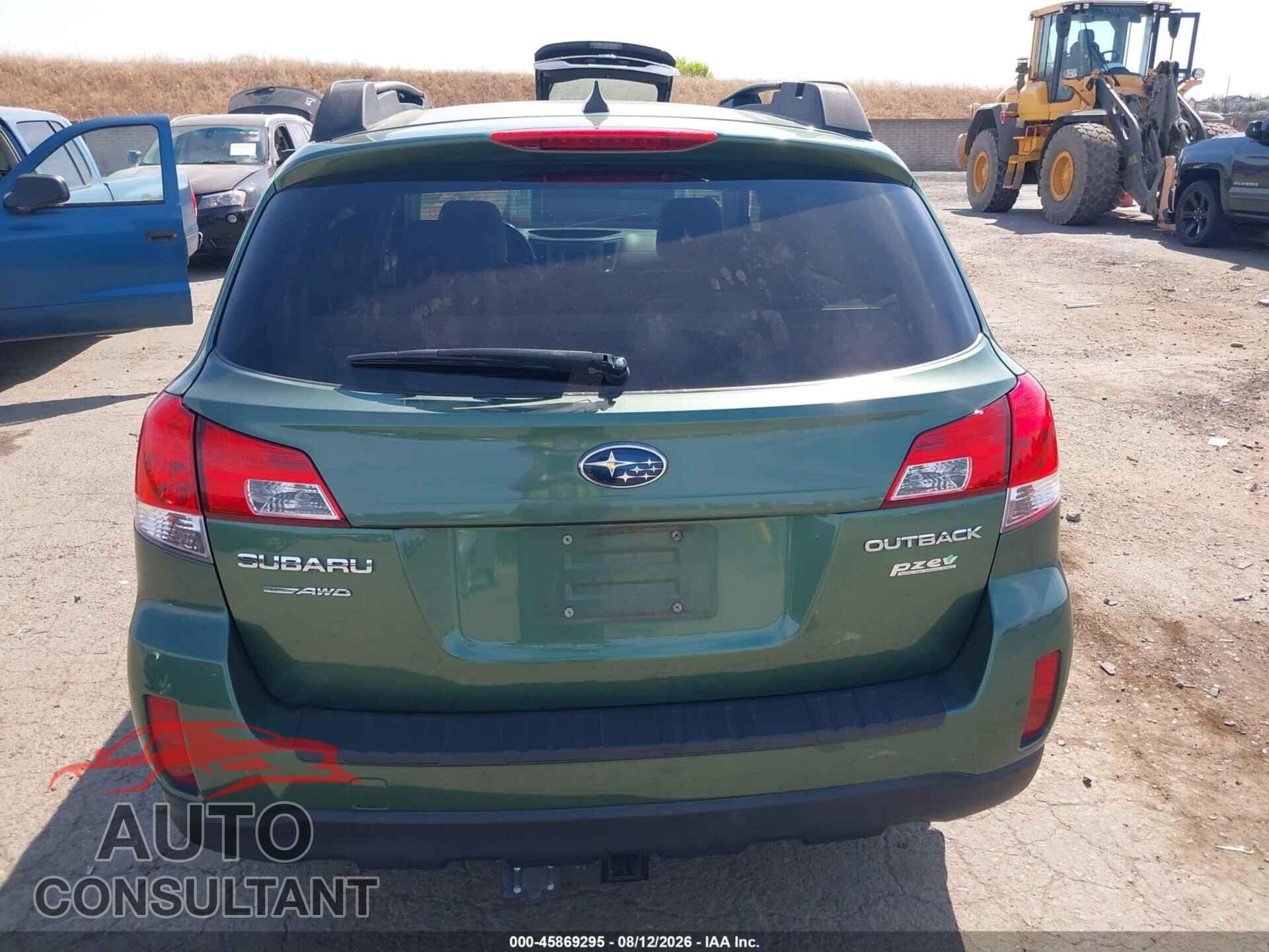 SUBARU OUTBACK 2014 - 4S4BRBCC8E3205860