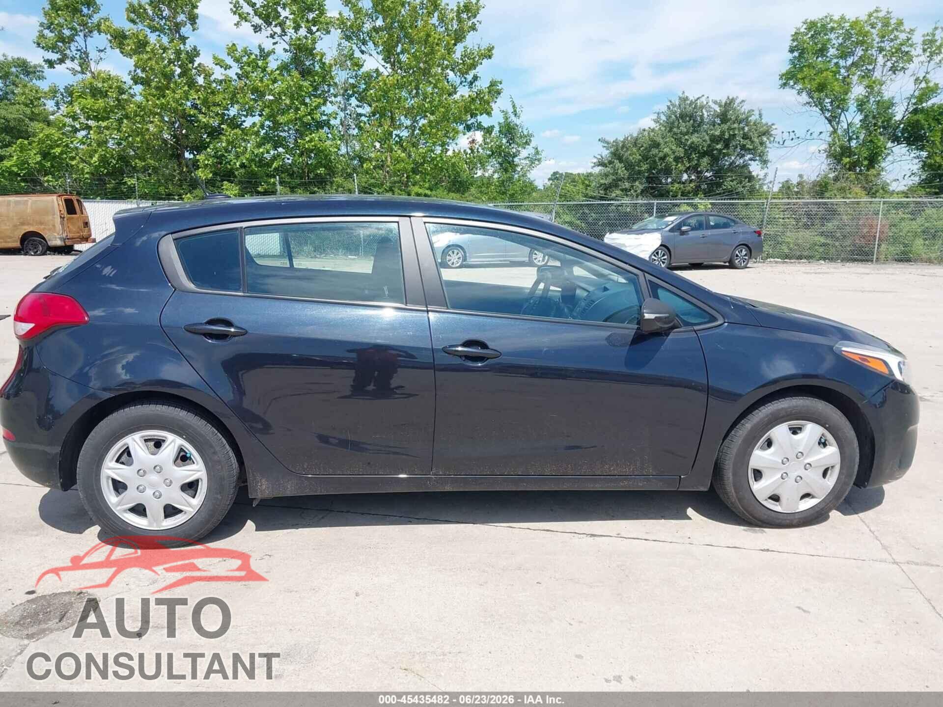 KIA FORTE 2018 - knafk5a80j5772697