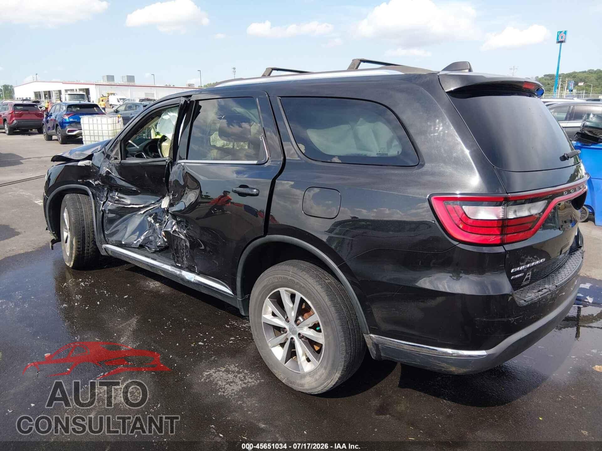 DODGE DURANGO 2016 - 1C4RDJDG5GC455864