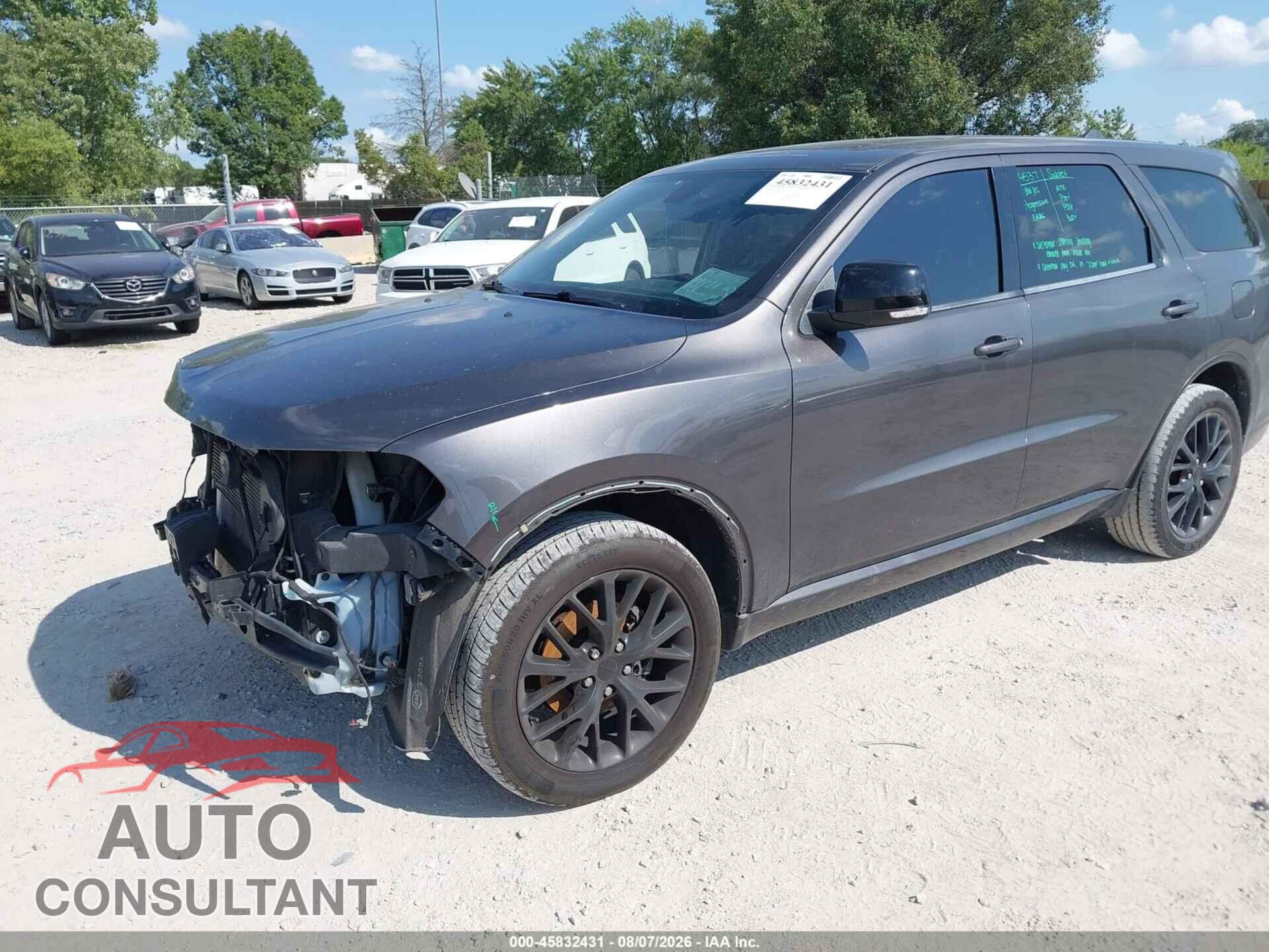 DODGE DURANGO 2015 - 1C4RDJDG2FC746031