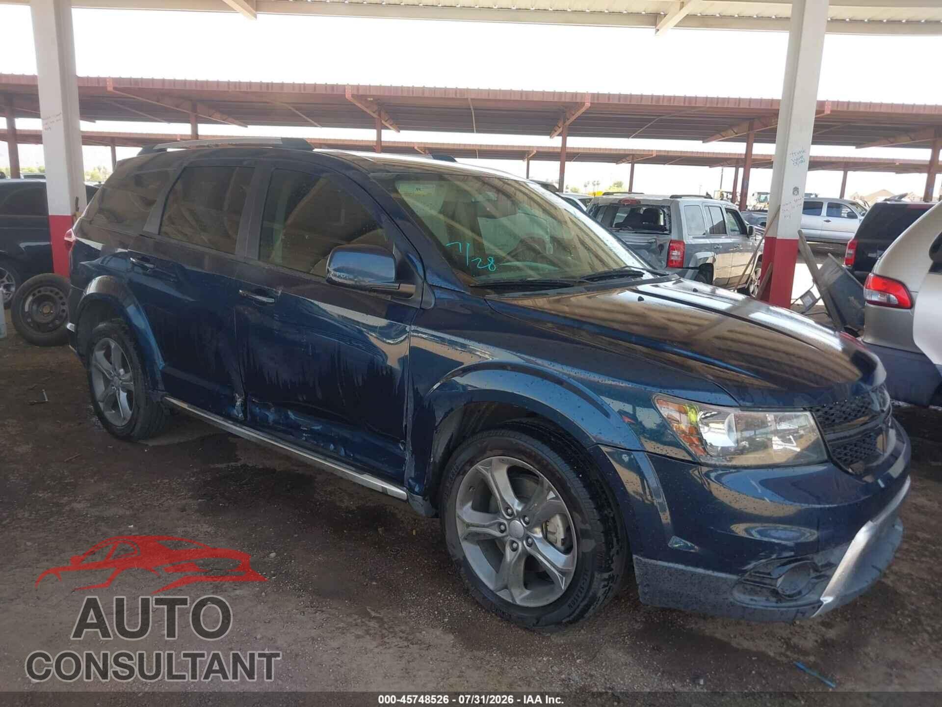 DODGE JOURNEY 2015 - 3C4PDCGG9FT720836