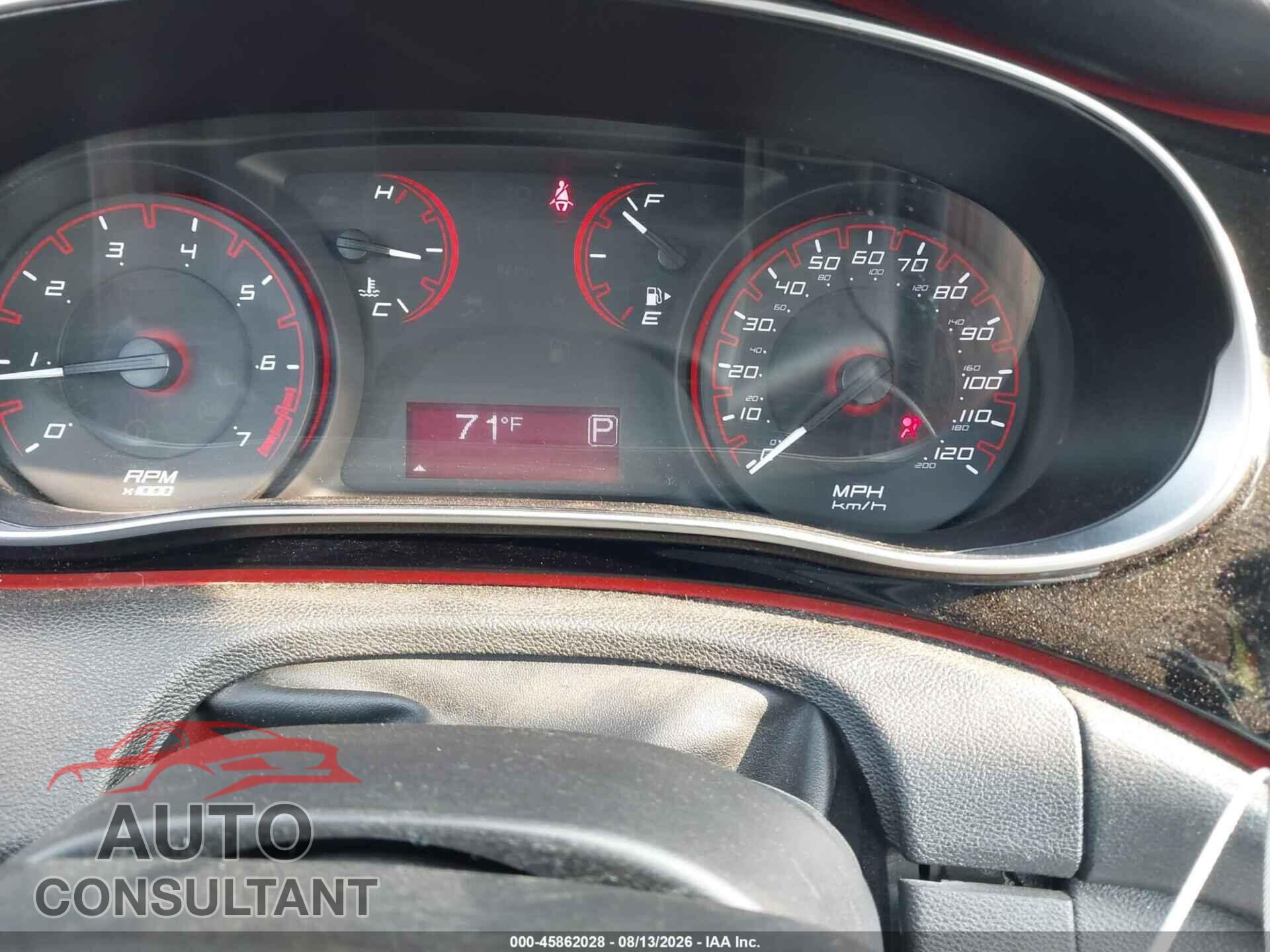 DODGE DART 2016 - 1C3CDFBA2GD652359