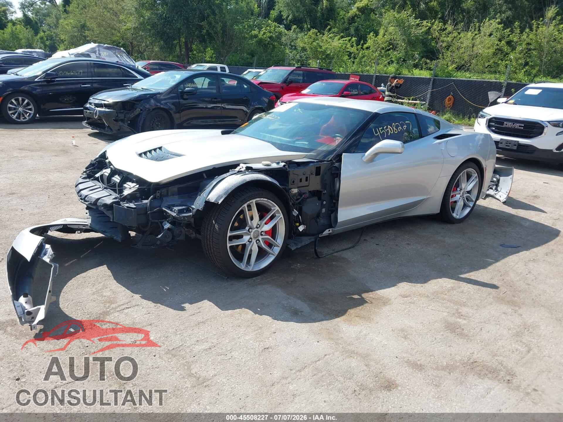 CHEVROLET CORVETTE 2019 - 1G1YD2D71K5120348