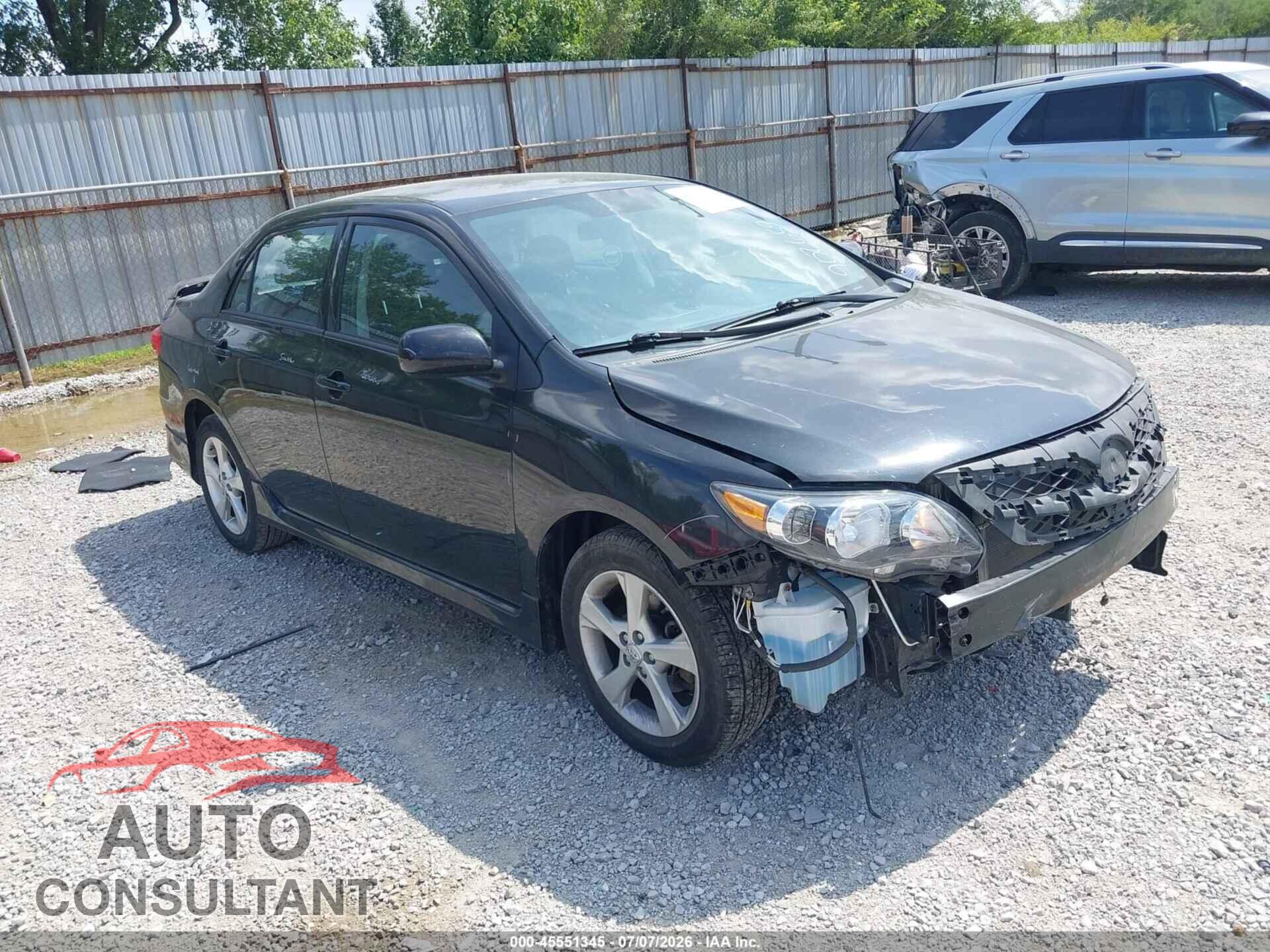 TOYOTA COROLLA 2012 - 2T1BU4EE3CC902659