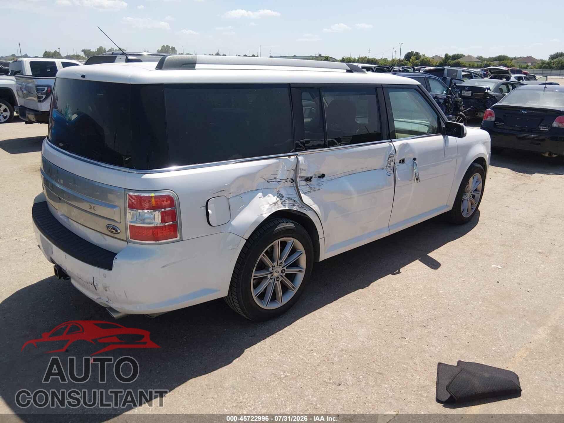 FORD FLEX 2013 - 2FMGK5D89DBD25087